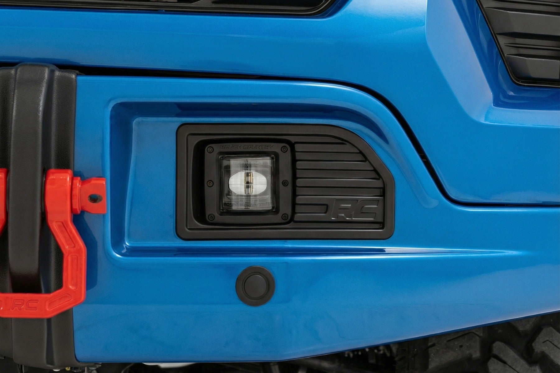 Rough Country Front FXS Bumper 12000S GA0 North Sky Blue Silverado 1500 23-26 13007-GA0
