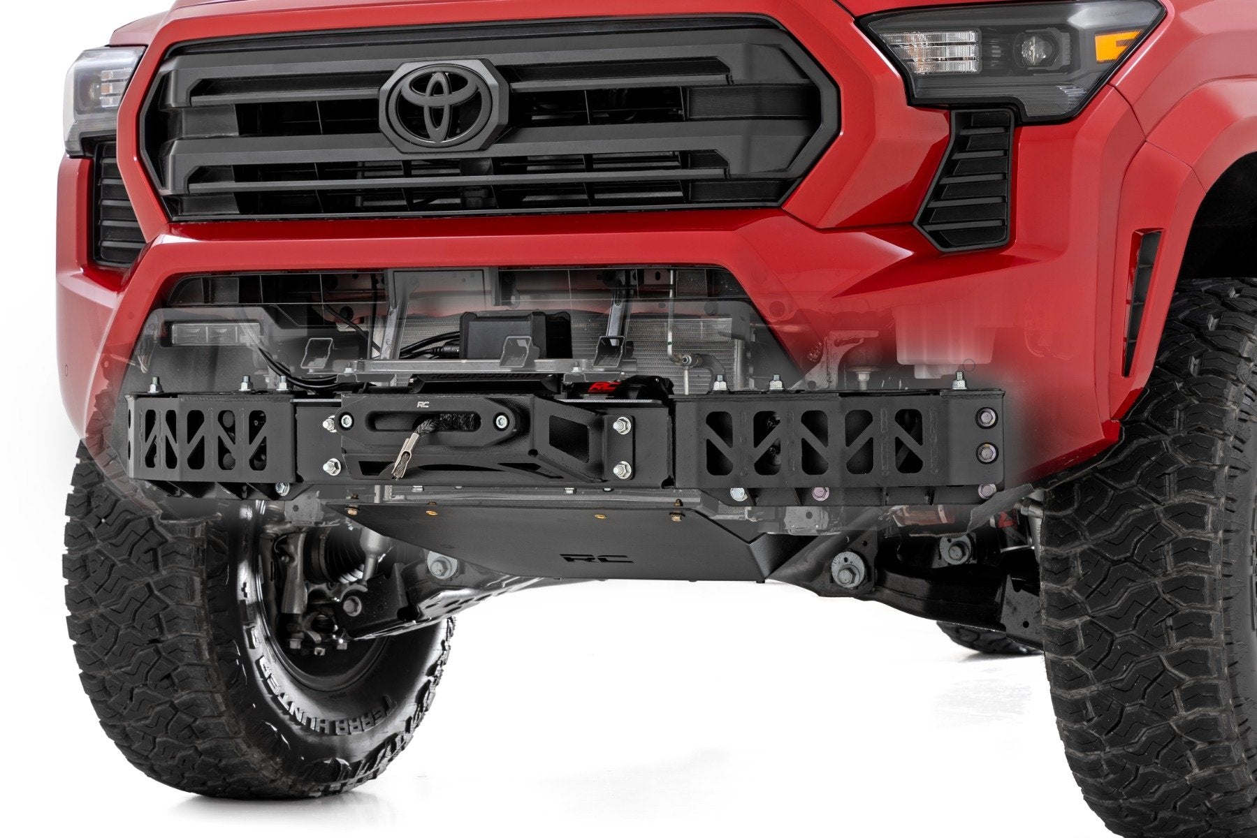 Rough Country Hidden Winch Mount 9500S Toyota Tacoma 4WD 2024 72012