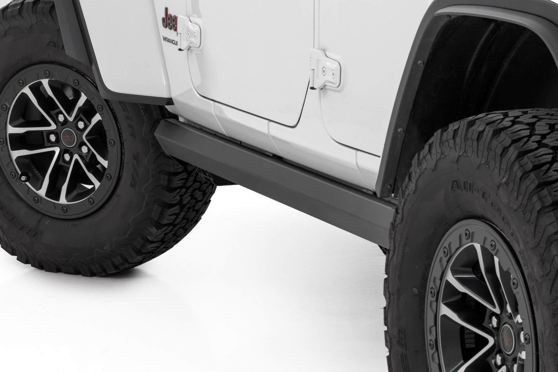 Rough Country Power Running Boards | 4 Door | for Jeep Wrangler JL (2018-2026) ESR610430