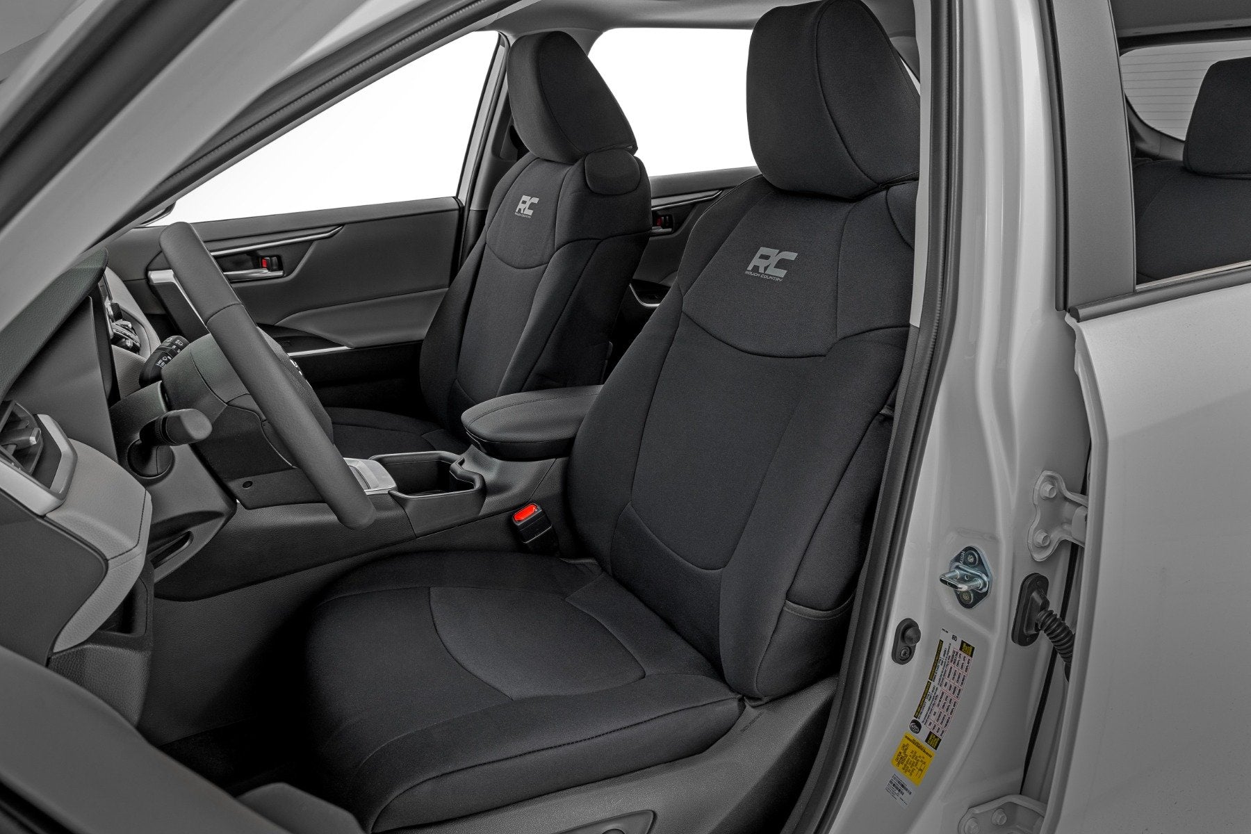 Rough Country Seat Covers | Front & Rear | for Toyota Rav4 2WD/4WD (2019-2025) 91064