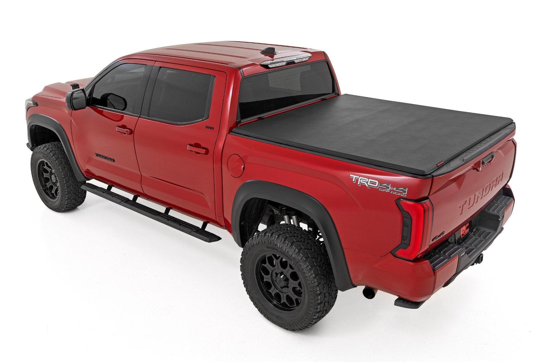 Rough Country Soft Tri-Fold Bed Cover 5'7" Bed for Toyota Tundra 22-25 41419560A