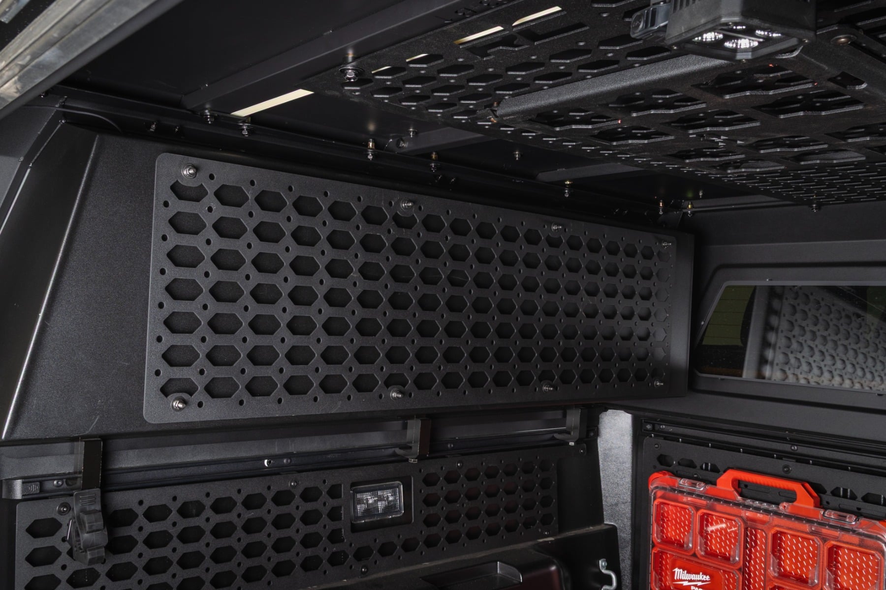 Rough Country Molle Panel Kit Bed Cap Side Box Internal for Toyota Tacoma 16-26 73134