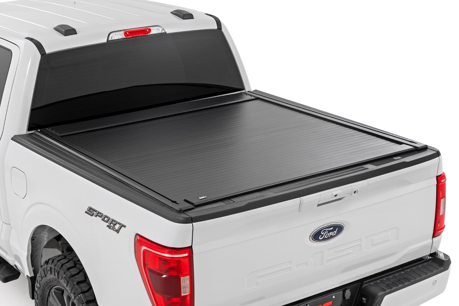 Rough Country Manual Bed Cover | 5'7" Bed | for Ford F150 15-26/Lightning 22-26 53509550