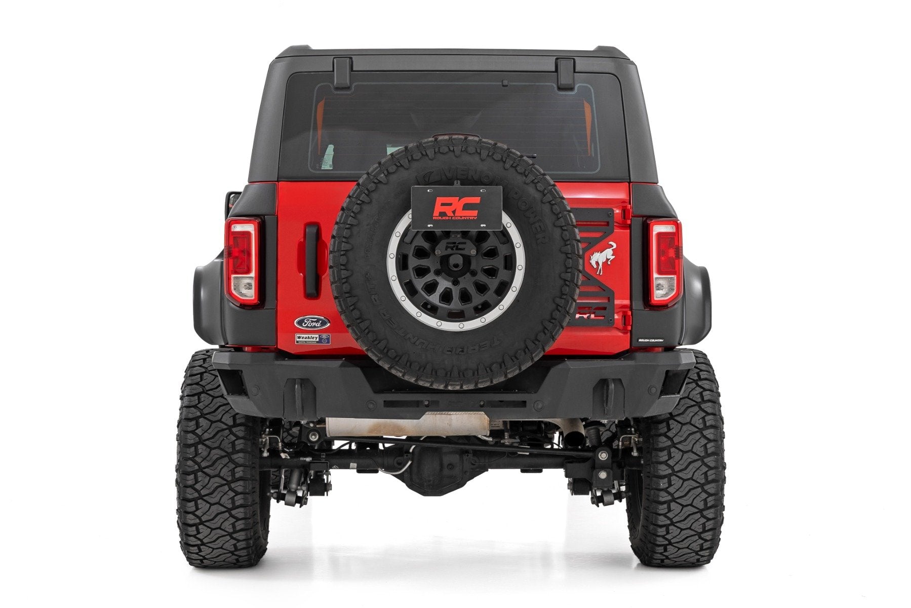Rough Country Fender Flares | FA Eruption Green | for Ford Bronco 4WD 21-25 O-F12124-FA
