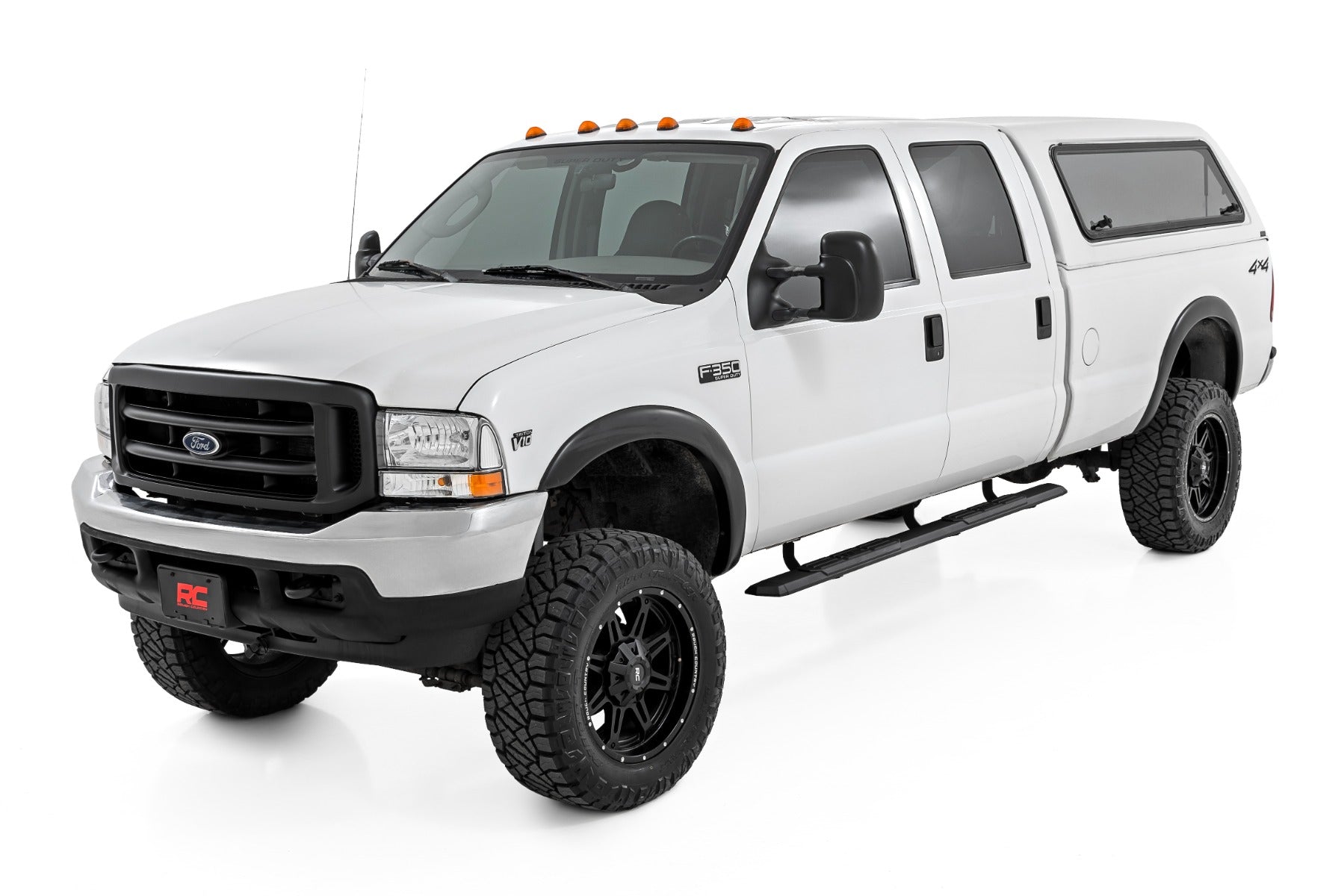 Rough Country TR2 Running Boards | for Ford F-250/F-350 Super Duty (99-16) 45001
