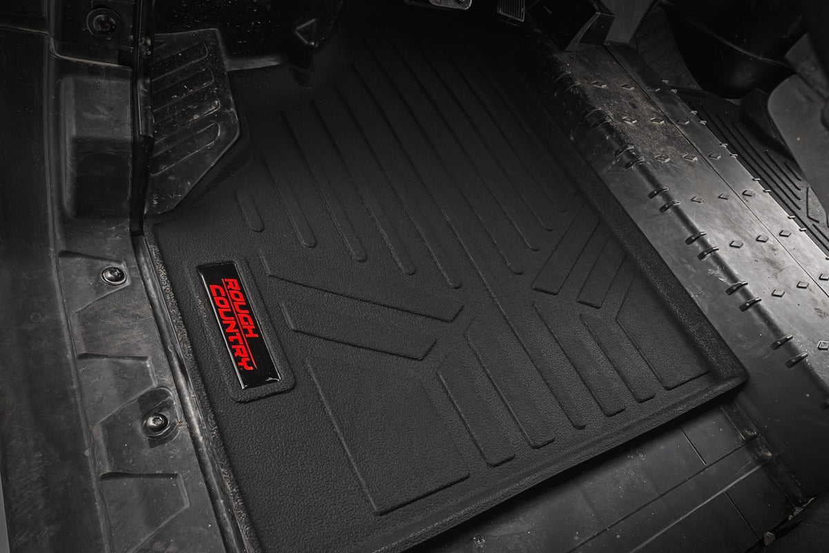Rough Country Floor Mats | Front | Can-Am Defender HD5/HD7/HD8/HD9/HD10 U-1100