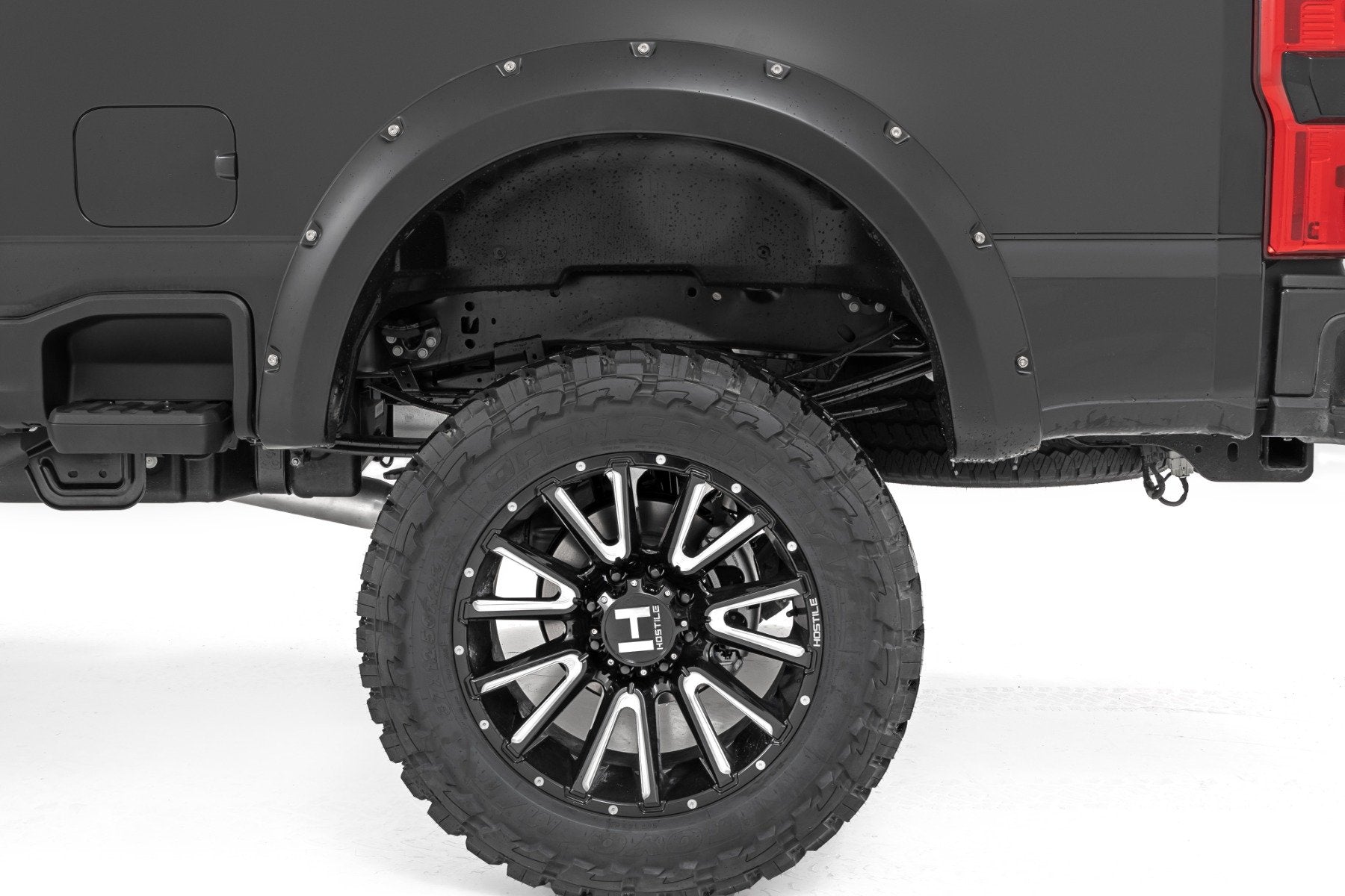 Rough Country Pocket Flares D1 Stone Gray for Ford F250/350 Superduty 23-25 F-F20231-D1