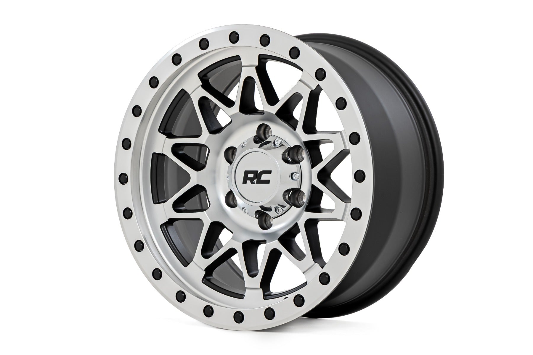 Rough Country 78 Series Wheel Simulated Beadlock Full Machine 17x8.5 | 5x5 | 0mm 78170918C