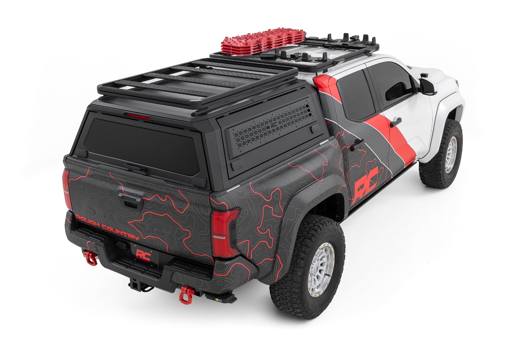 Rough Country Roof Rack | Bed Cap | for Toyota Tacoma 2WD/4WD (2024-2026) 88209