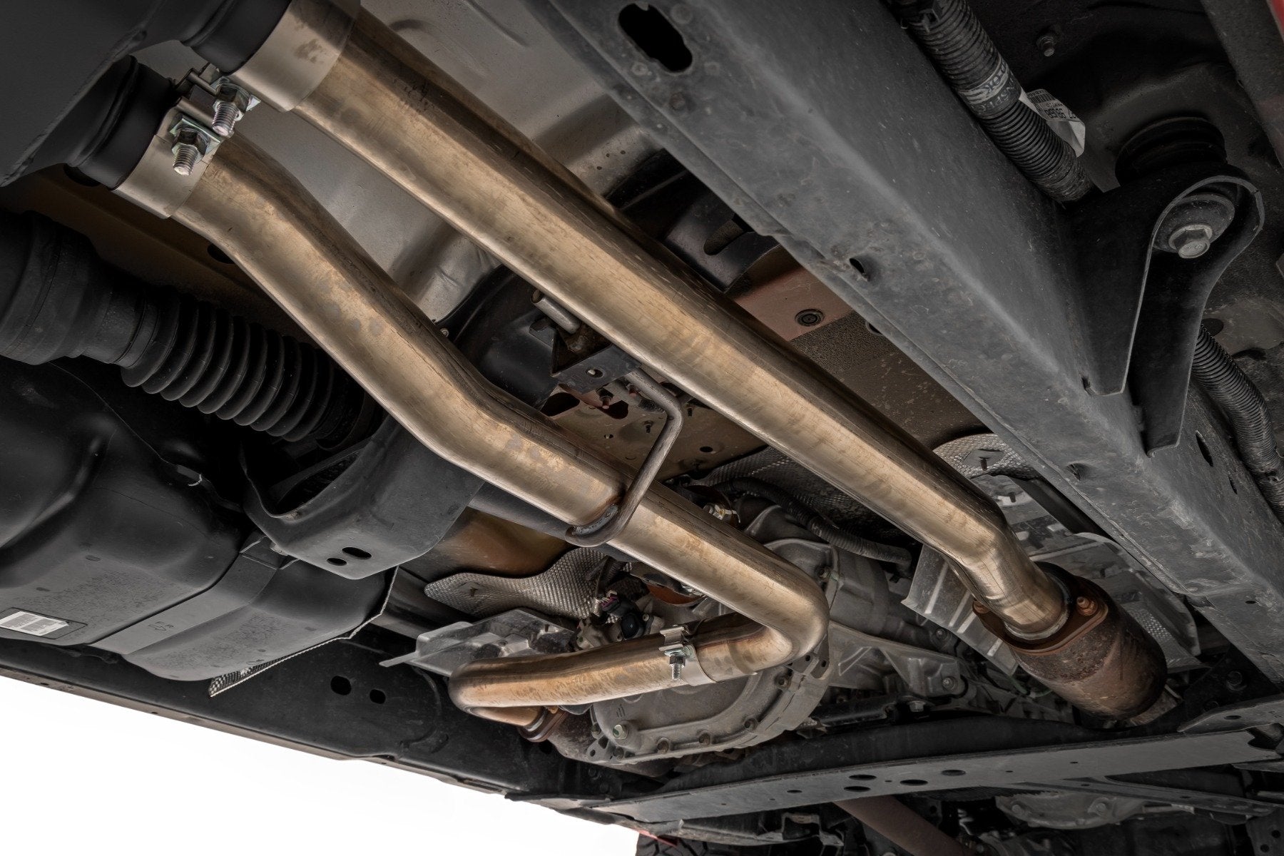 Rough Country Performance Cat-Back Exhaust | Stainless | 3.8L | for Nissan Frontier 2022-2024 96122
