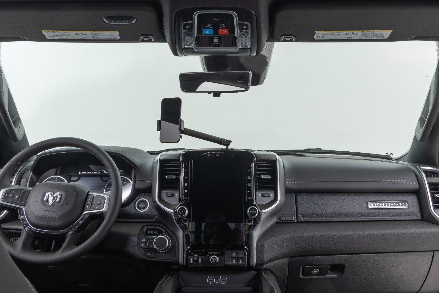 Rough Country Dash Mount | 8" Non-Mag Safe Mount Kit | 8in Screen | for Ram 1500 4WD (2019-2026) 33000