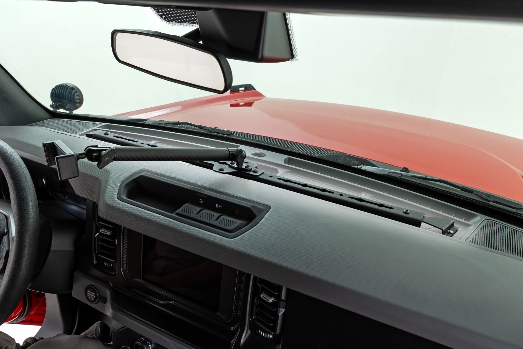 Rough Country Dash Mount | 10" Non-Mag Safe Mount Kit | for Ford Bronco 4WD (2021-2025)