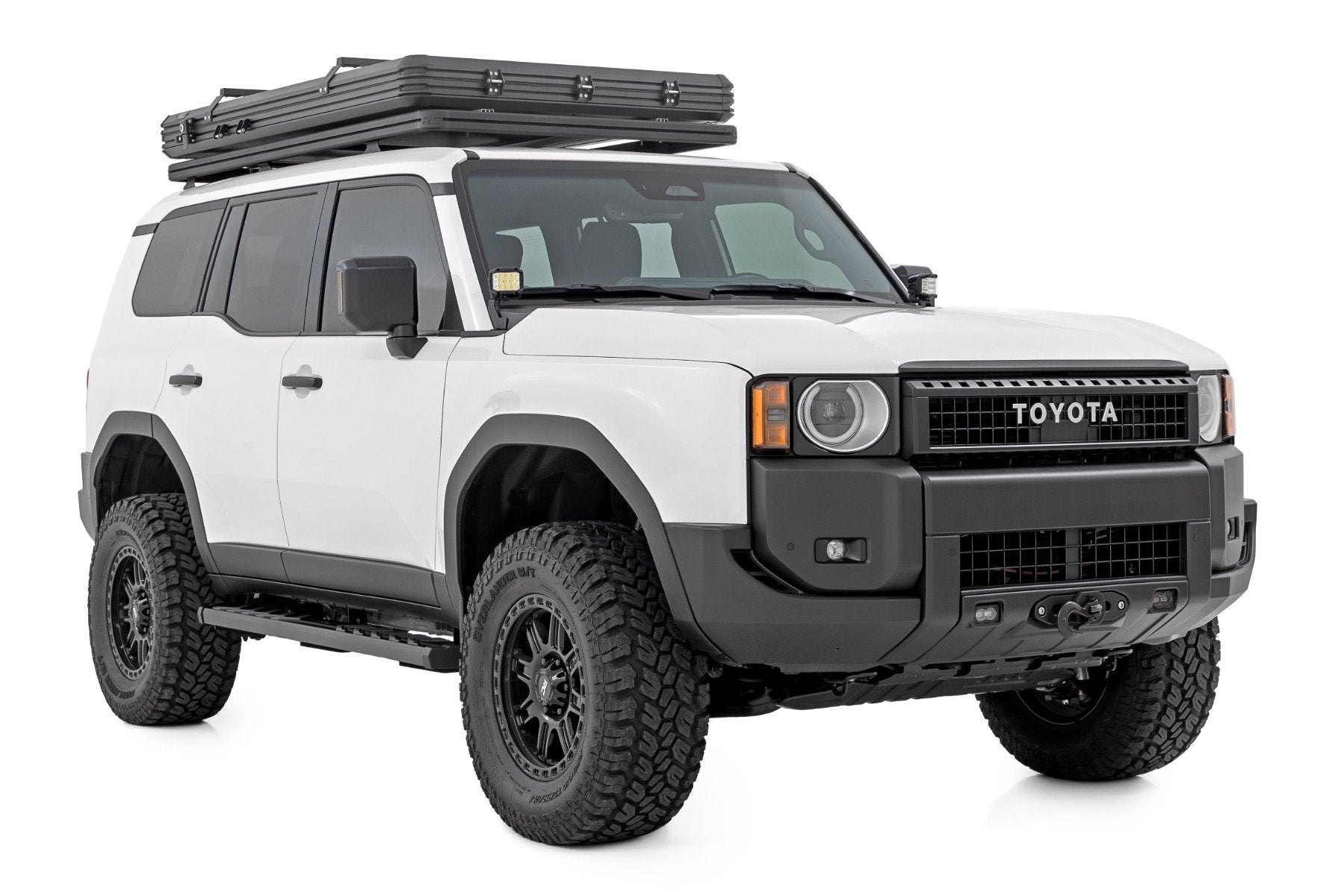 Rough Country BA2 Running Boards | Side Step Bars | for Toyota Land Cruiser 4WD (2024-2025) 41014