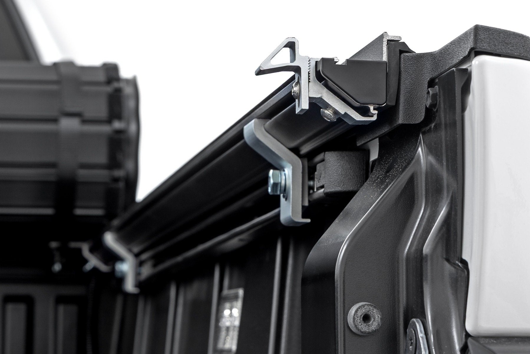 Rough Country Hard Roll Up Bed Cover | 5'7" Bed | for Toyota Tundra 2WD/4WD (2022-2025)