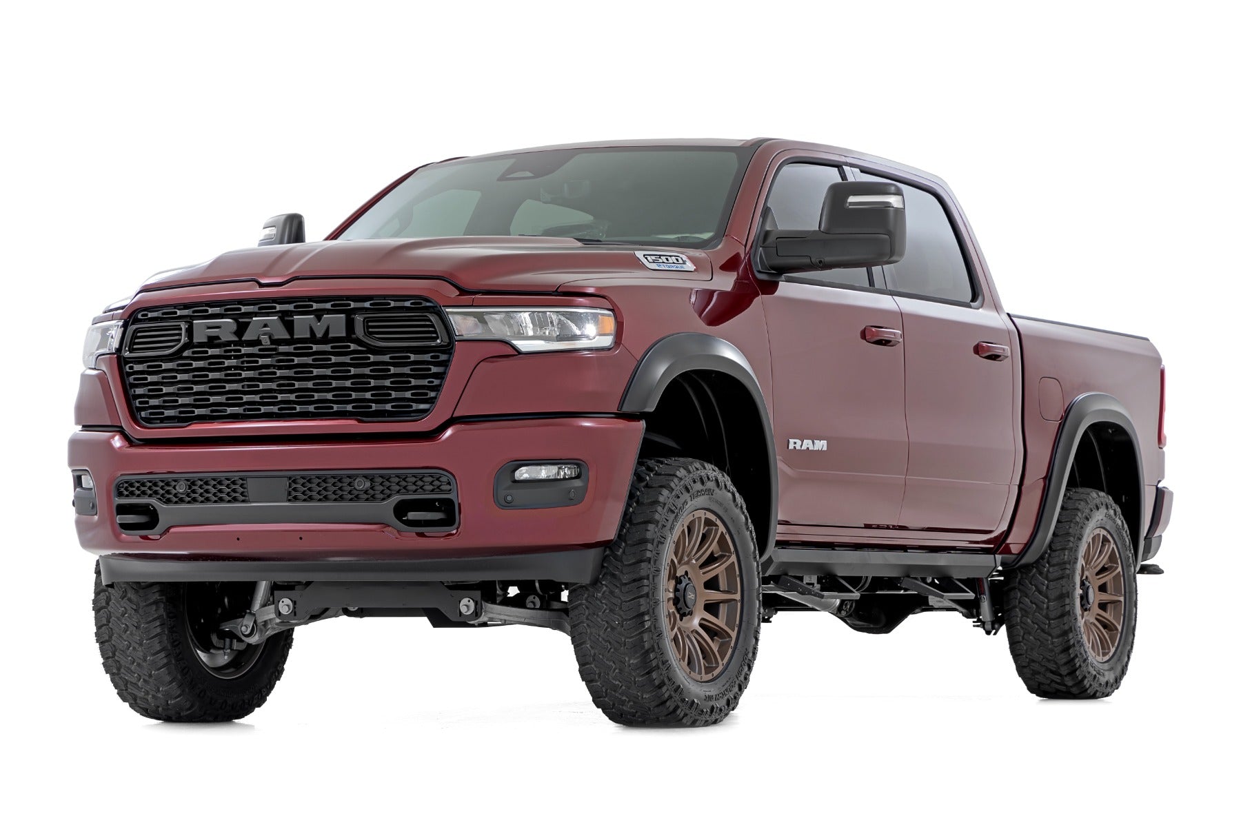 Rough Country Sport Fender Flares PG9 Serrano Green for Ram 1500 2025-2026 S-D319205-PG9