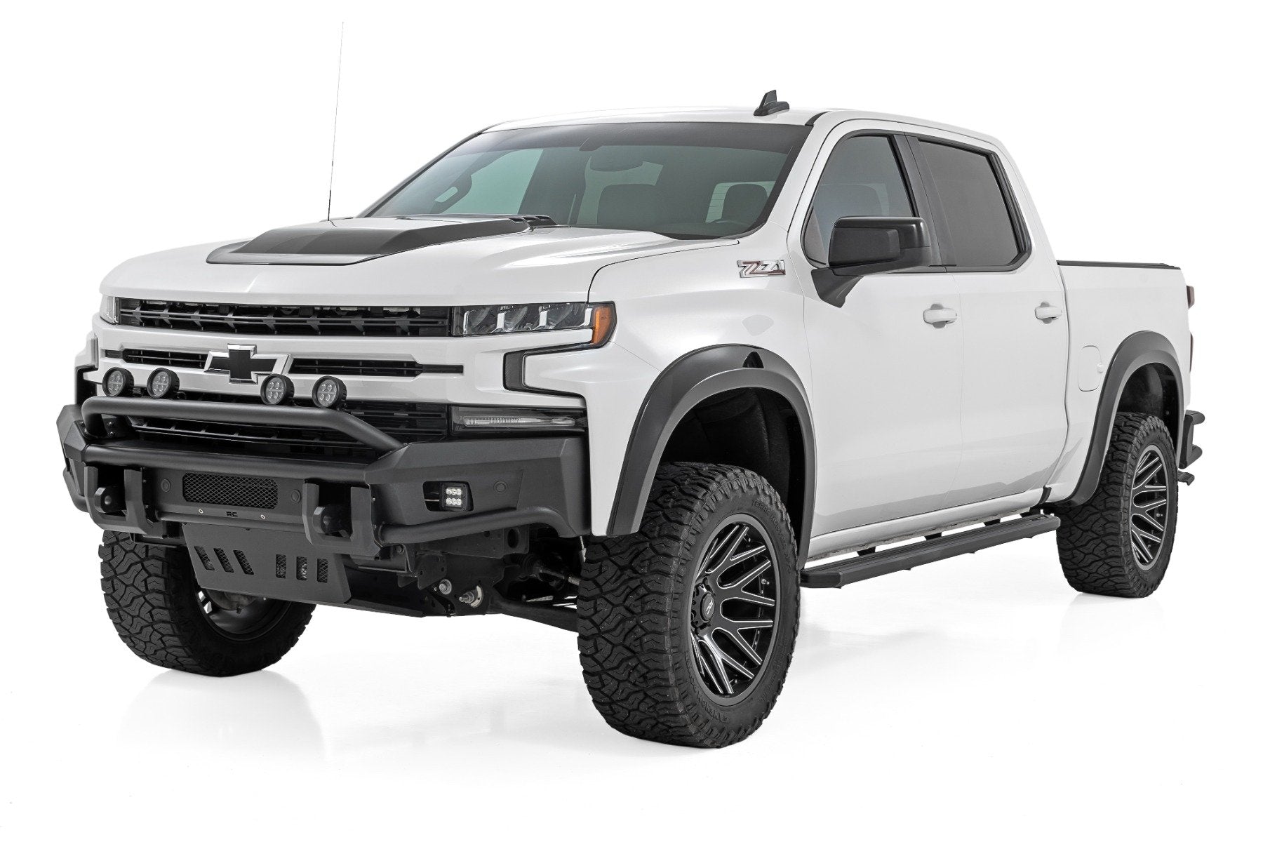 Rough Country Multi-Color LED Running Boards Crew Cab Chevy/GMC 1500/2500/3500HD 19-26 55007