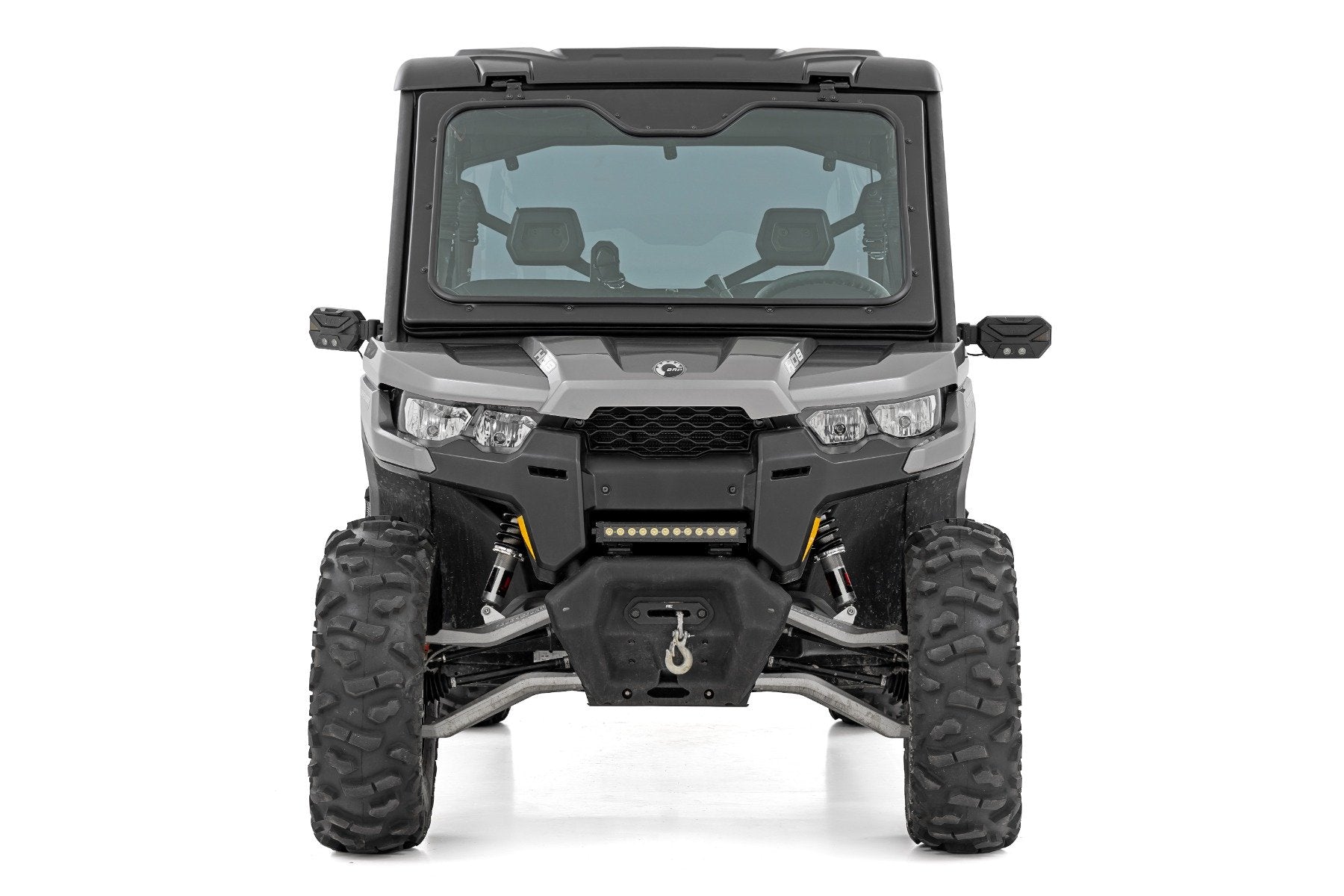 Rough Country Electric Tilt Windshield Glass Can-Am Defender HD 8/HD 9/HD 10 98418213