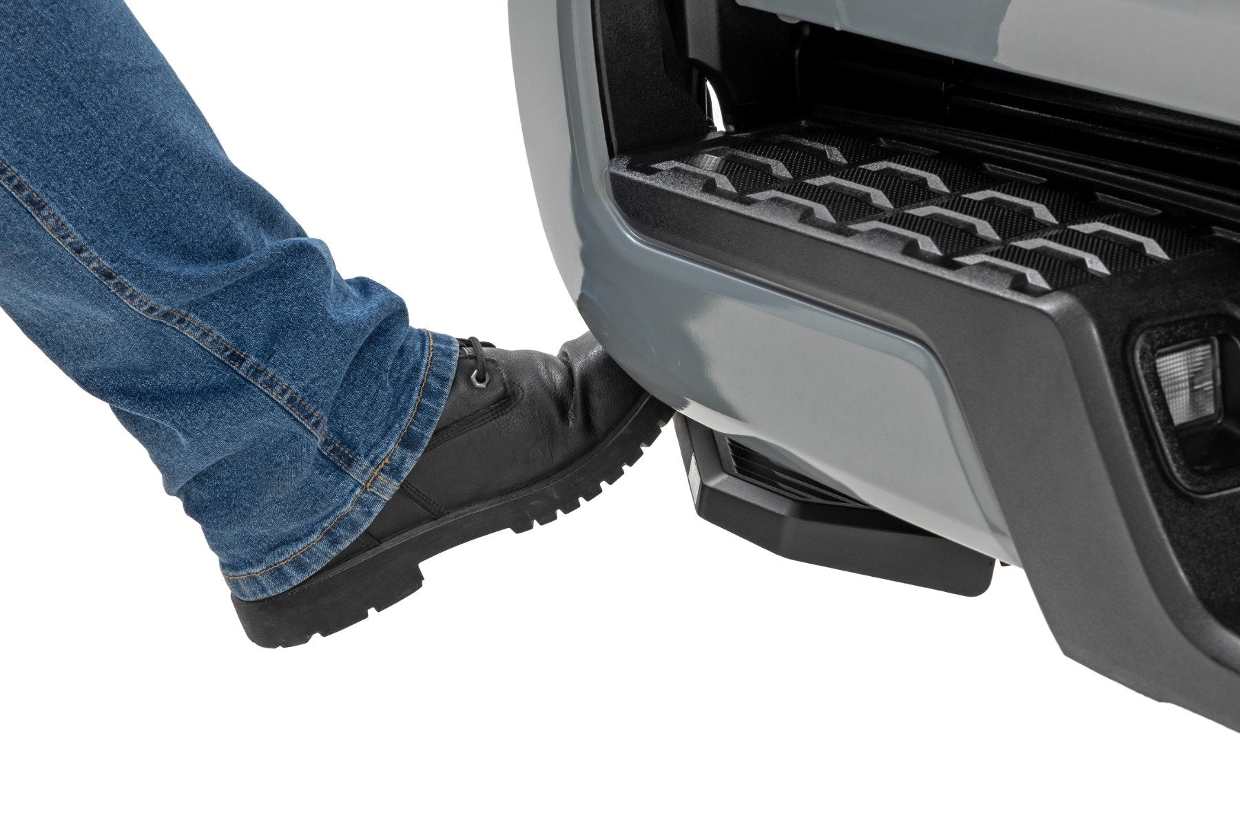 Rough Country Retractable Bed Step | Manual Pull | for Toyota Tacoma 2WD/4WD (2016-2023) PW049818