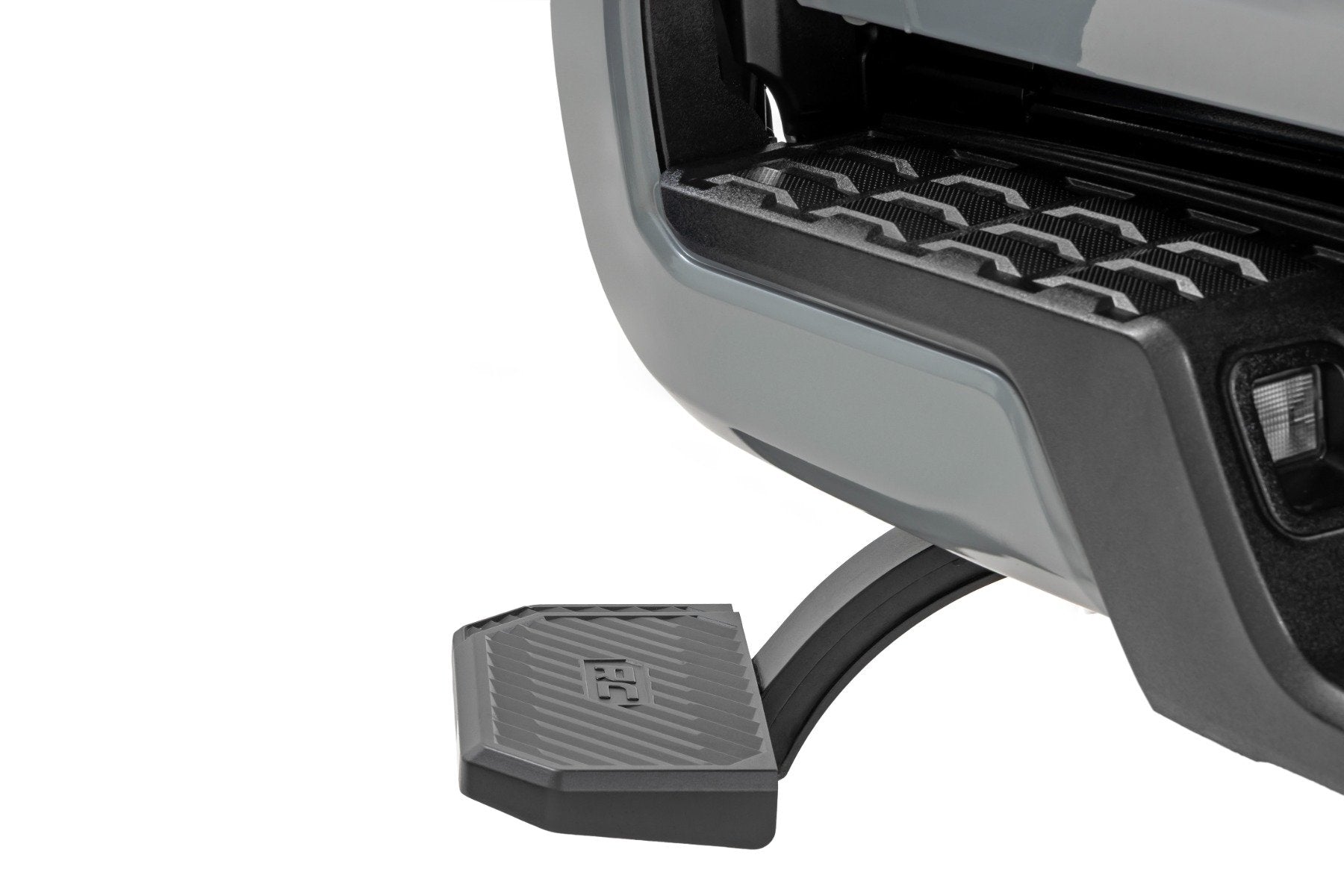 Rough Country Retractable Bed Step | Manual Pull | for Toyota Tacoma 2WD/4WD (2016-2023) PW049818