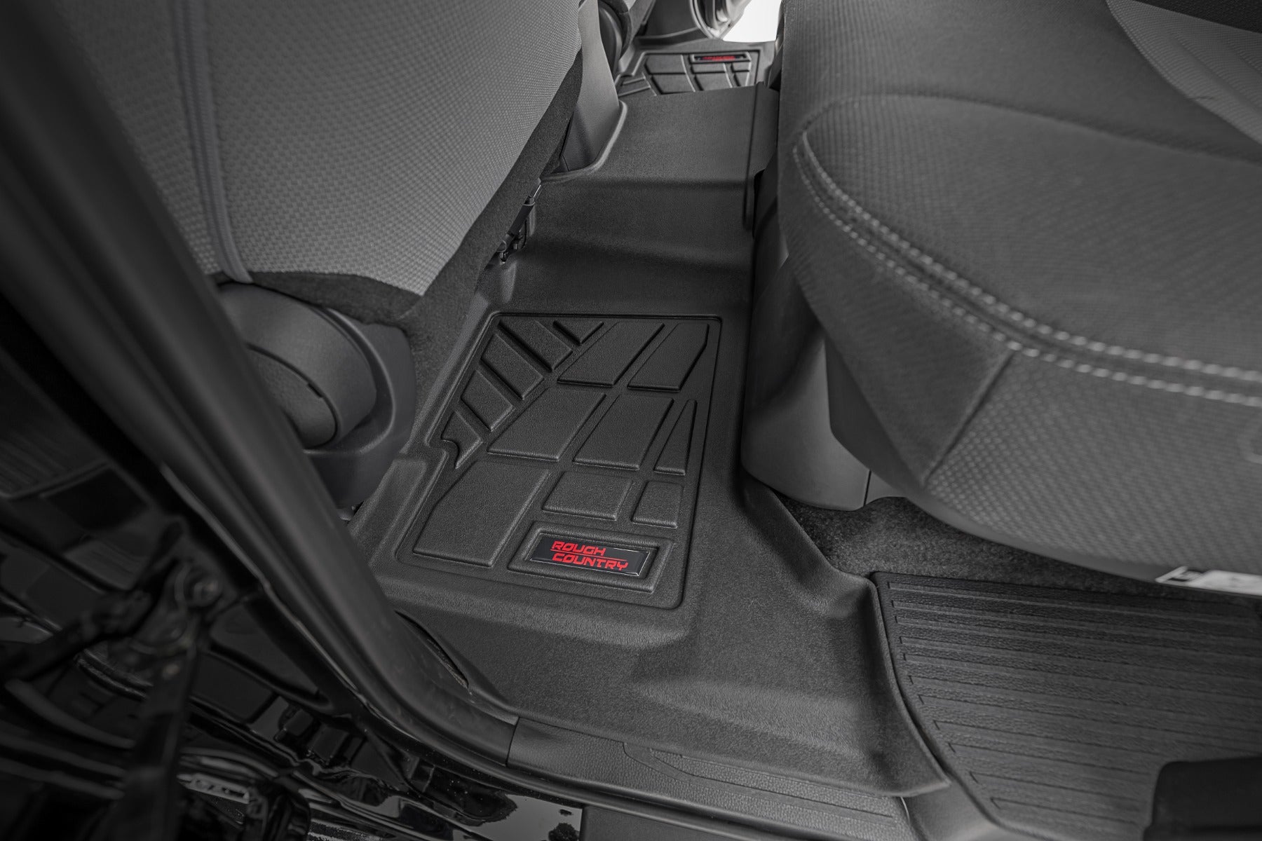 Rough Country Sure-Fit Floor Mats Front & Rear & Cargo for Toyota 4Runner 2025 SM71325