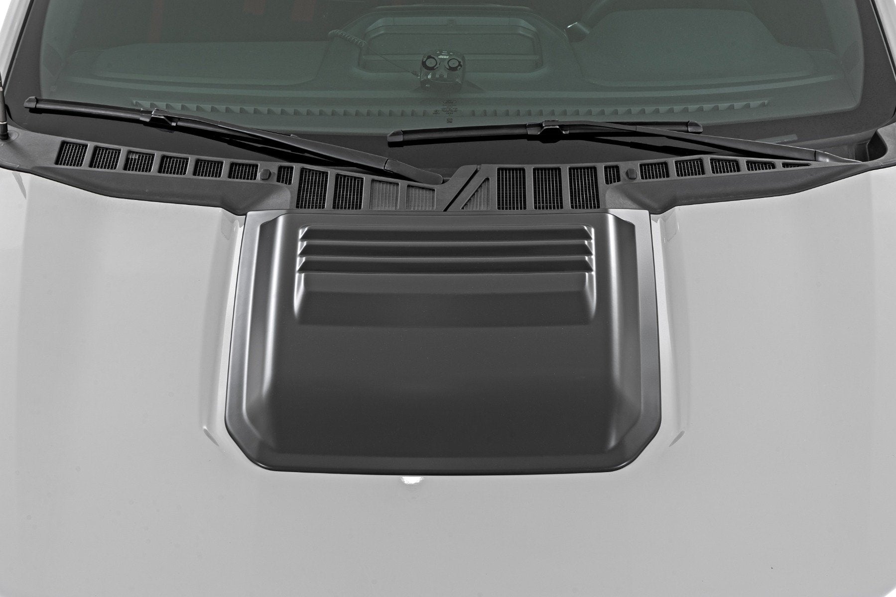 Rough Country Hood Scoop A3 Space White Ford F-150 21-24 HS30010-A3