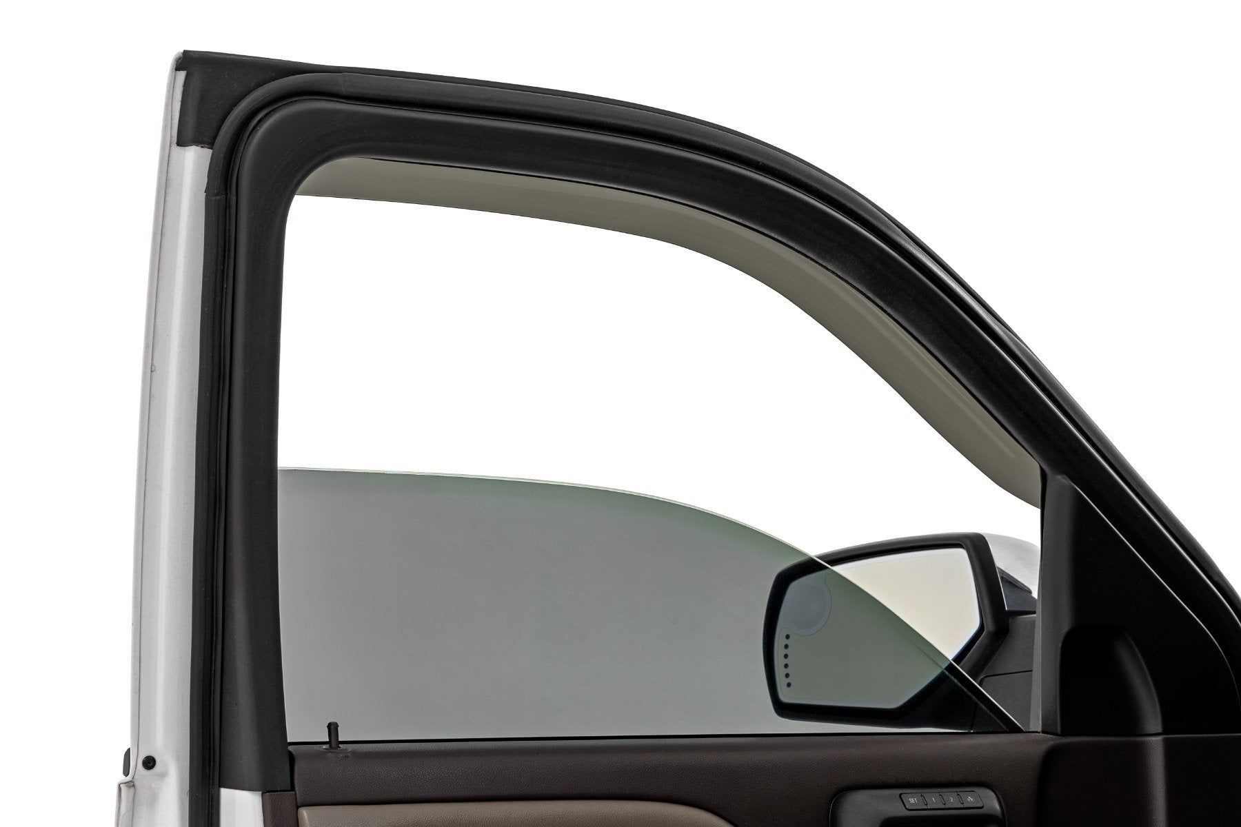 Rough Country Side Window Deflectors | Tape On Rain Guard | Chevy/GMC 1500/2500HD/3500HD 2WD/4WD 911418