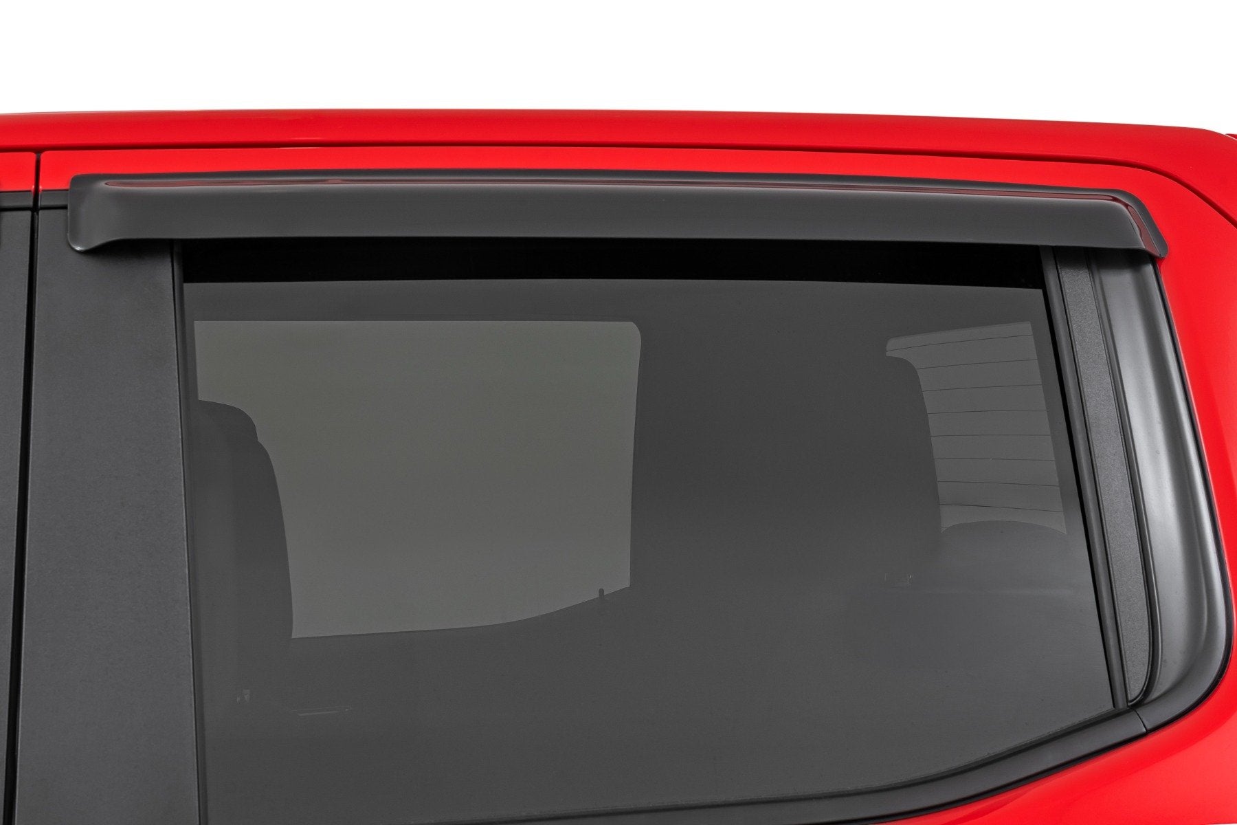 Rough Country Side Window Deflectors | Tape On Rain Guard | Chevy/GMC 1500/2500HD/3500HD (19-26 & Classic) 911924