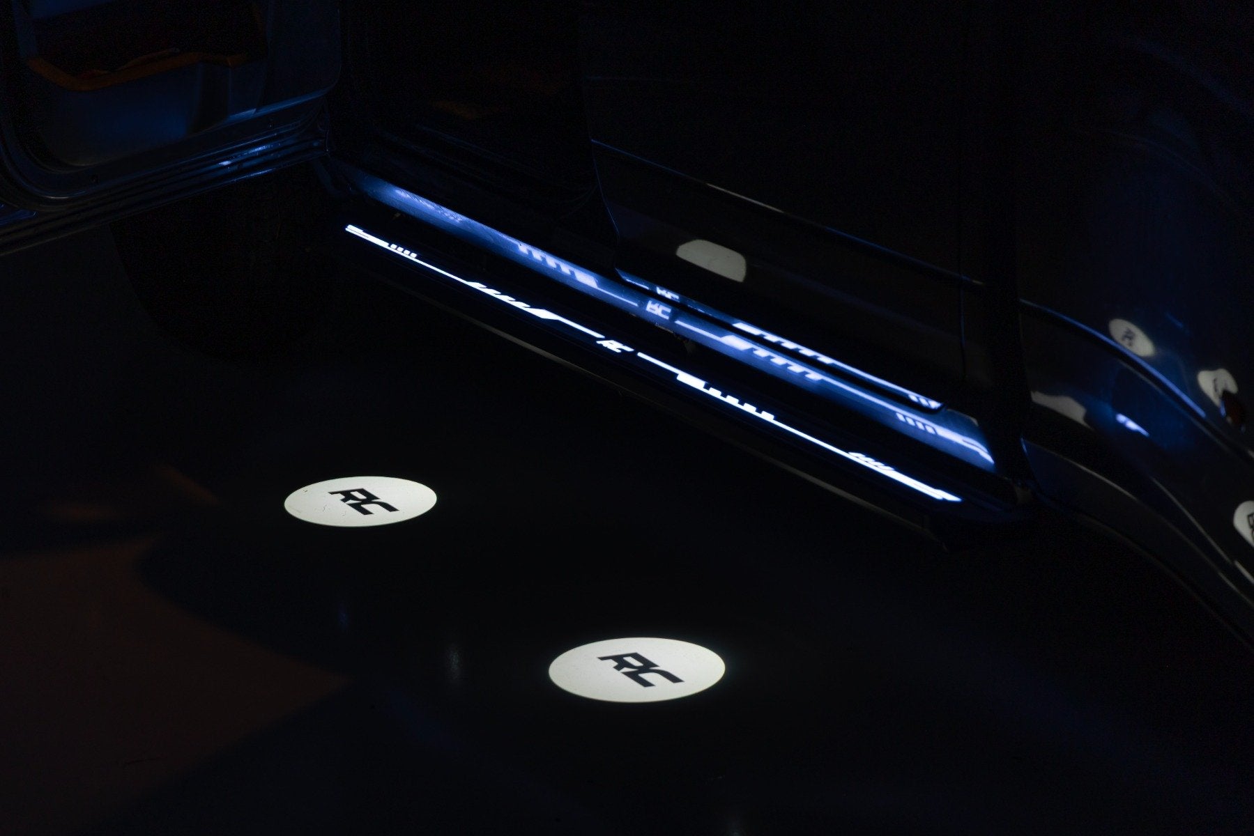 Rough Country Multi-Color LED Running Boards Crew Cab for Ram 2500/3500 11-26 55009