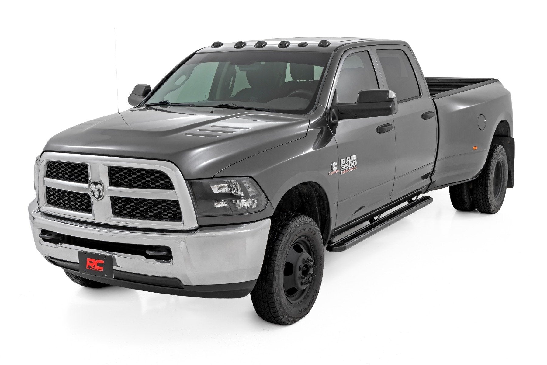 Rough Country Multi-Color LED Running Boards Crew Cab for Ram 2500/3500 11-26 55009