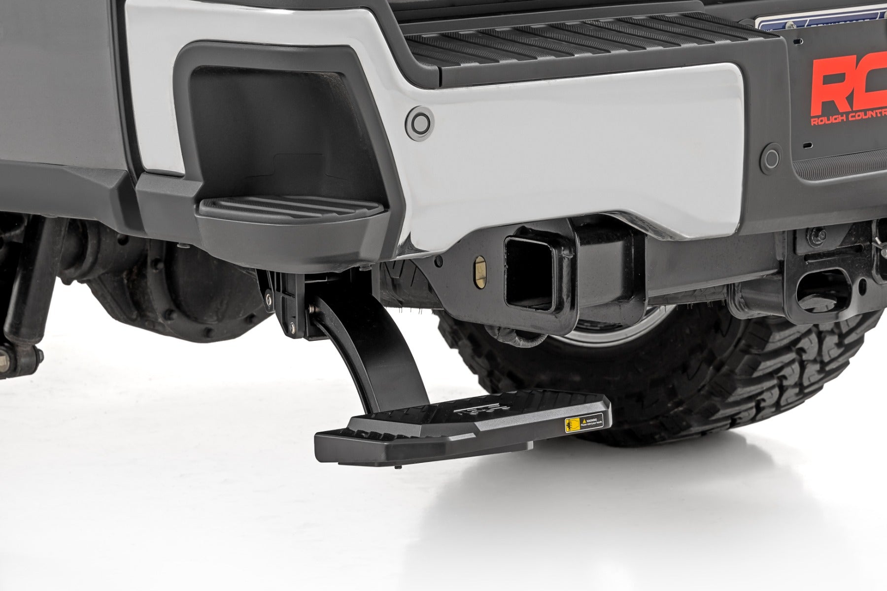 Rough Country Retractable Bed Step Manual Pull Ford F-250/350/450 23-24 PW051579