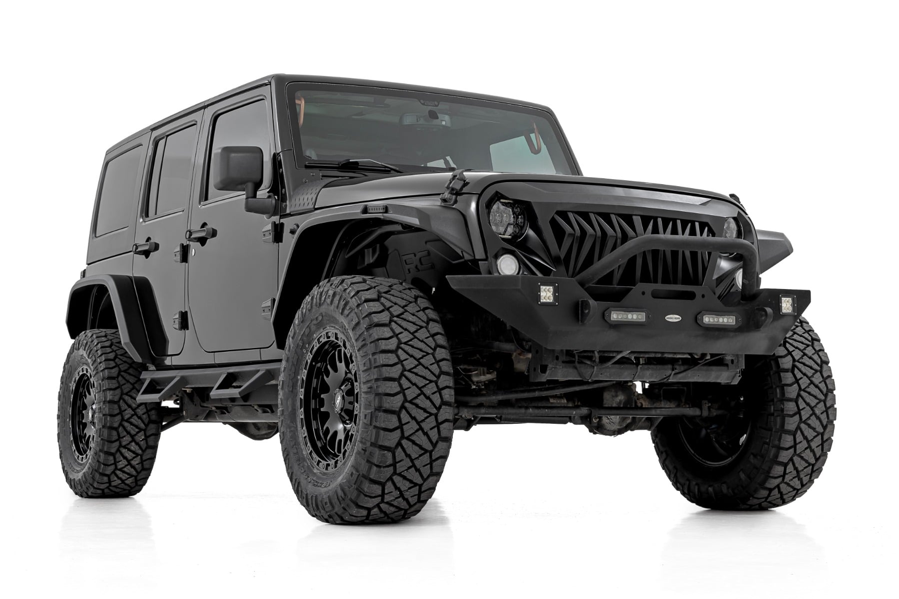 Rough Country Front Wheel Well Liners | for Jeep Wrangler Unlimited 07-18 4194A