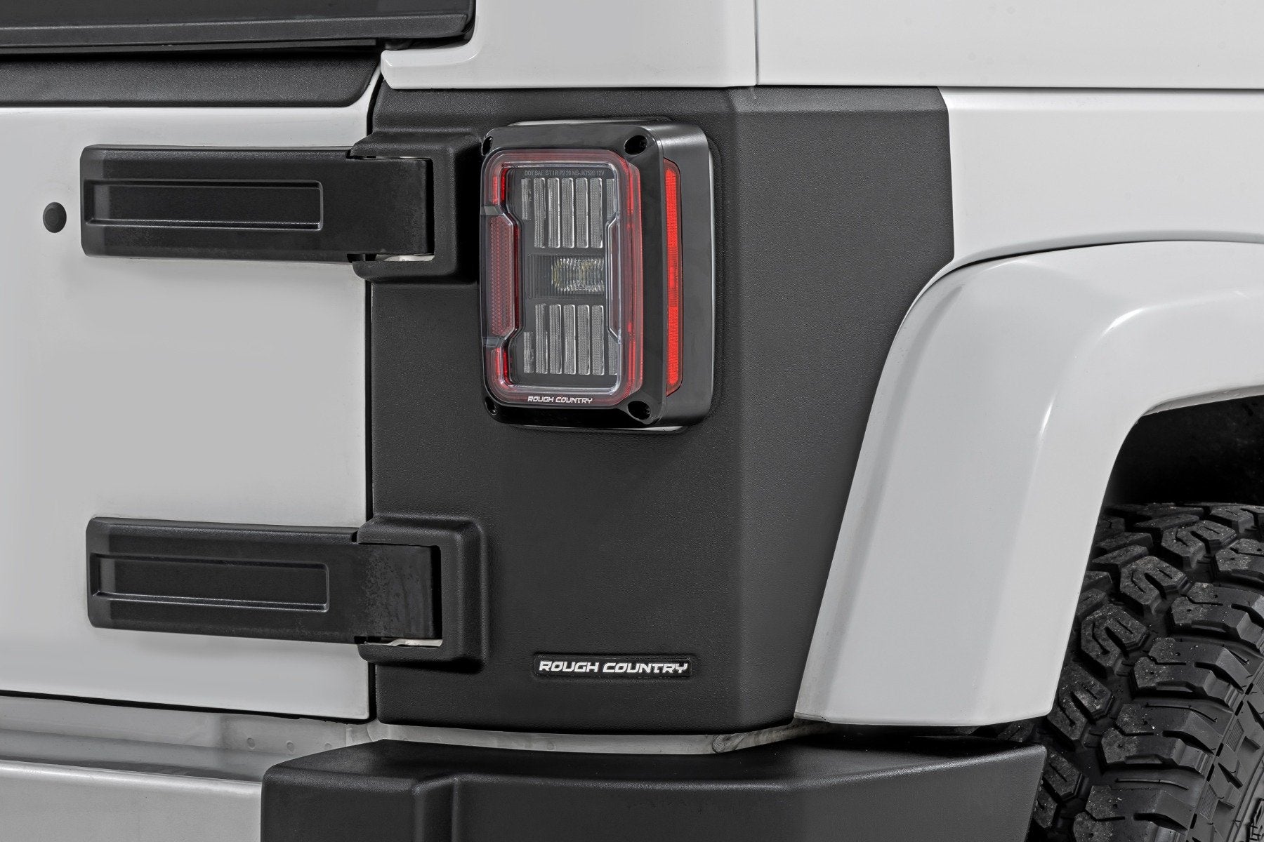 Trail Cladding Rear Corners Jeep Wrangler JK 07-18 TC13022