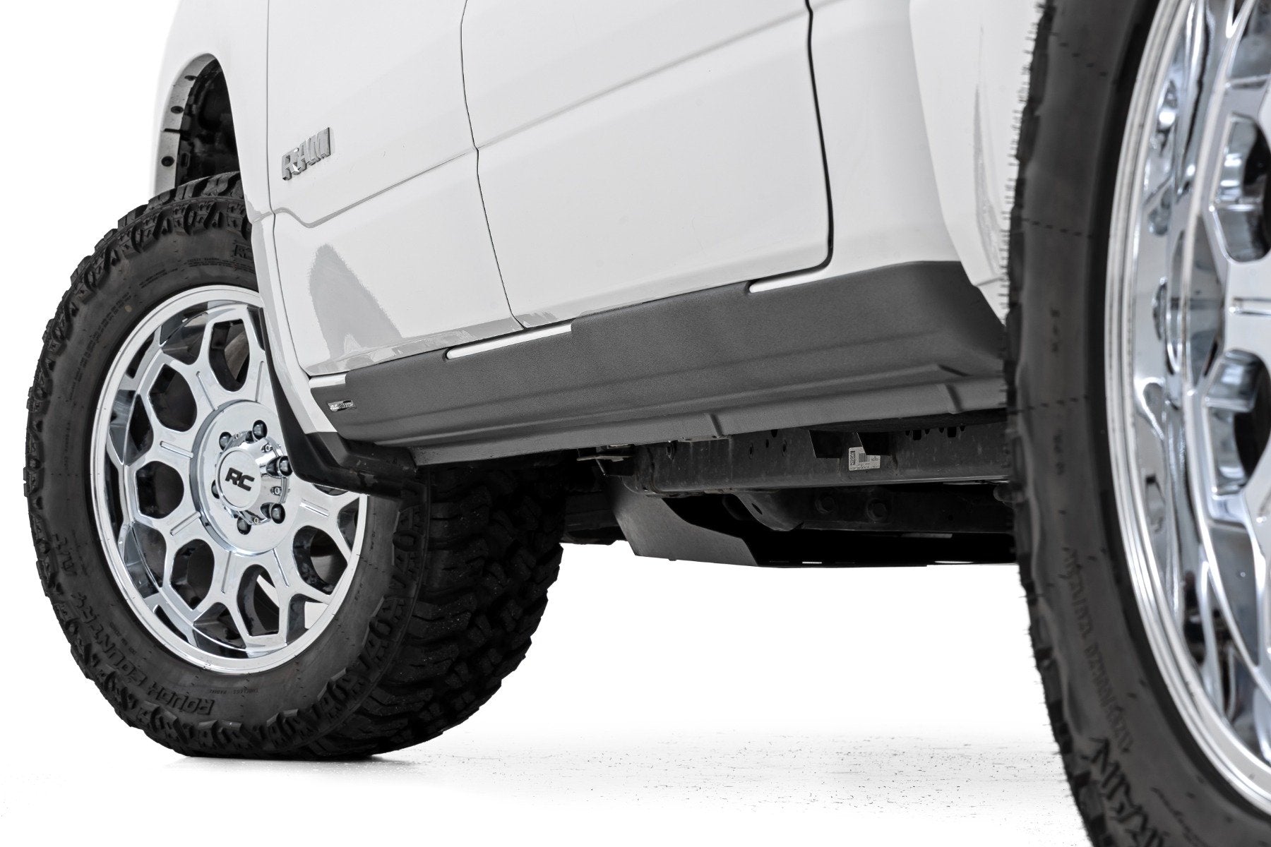 Rough Country Trail Cladding | Rocker Sill Plates | for Ram 1500 2WD/4WD (2019-2026)