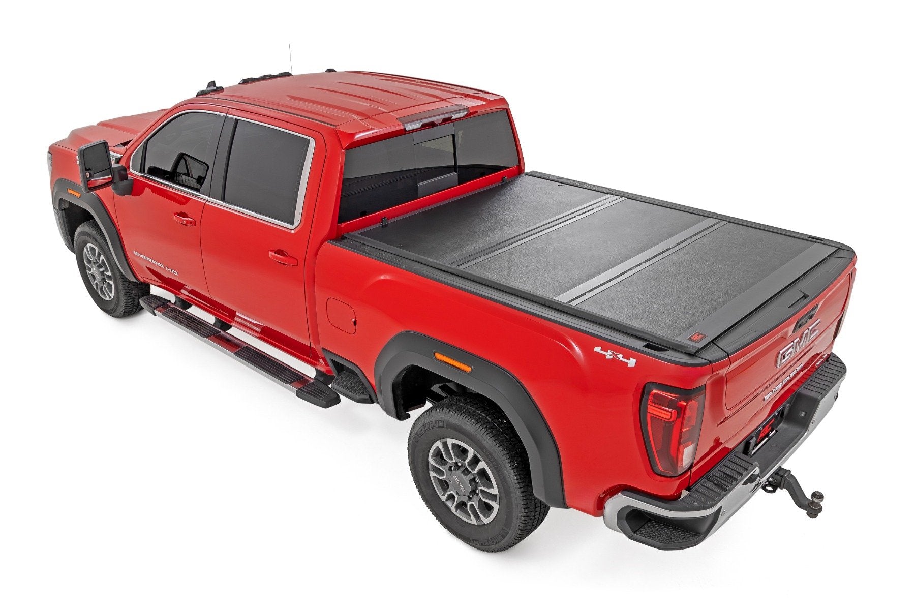 Rough Country Hard Bed Cover 6'9" Bed Rail Caps Chevy/GMC 2500HD/3500HD 20-24 47120651B