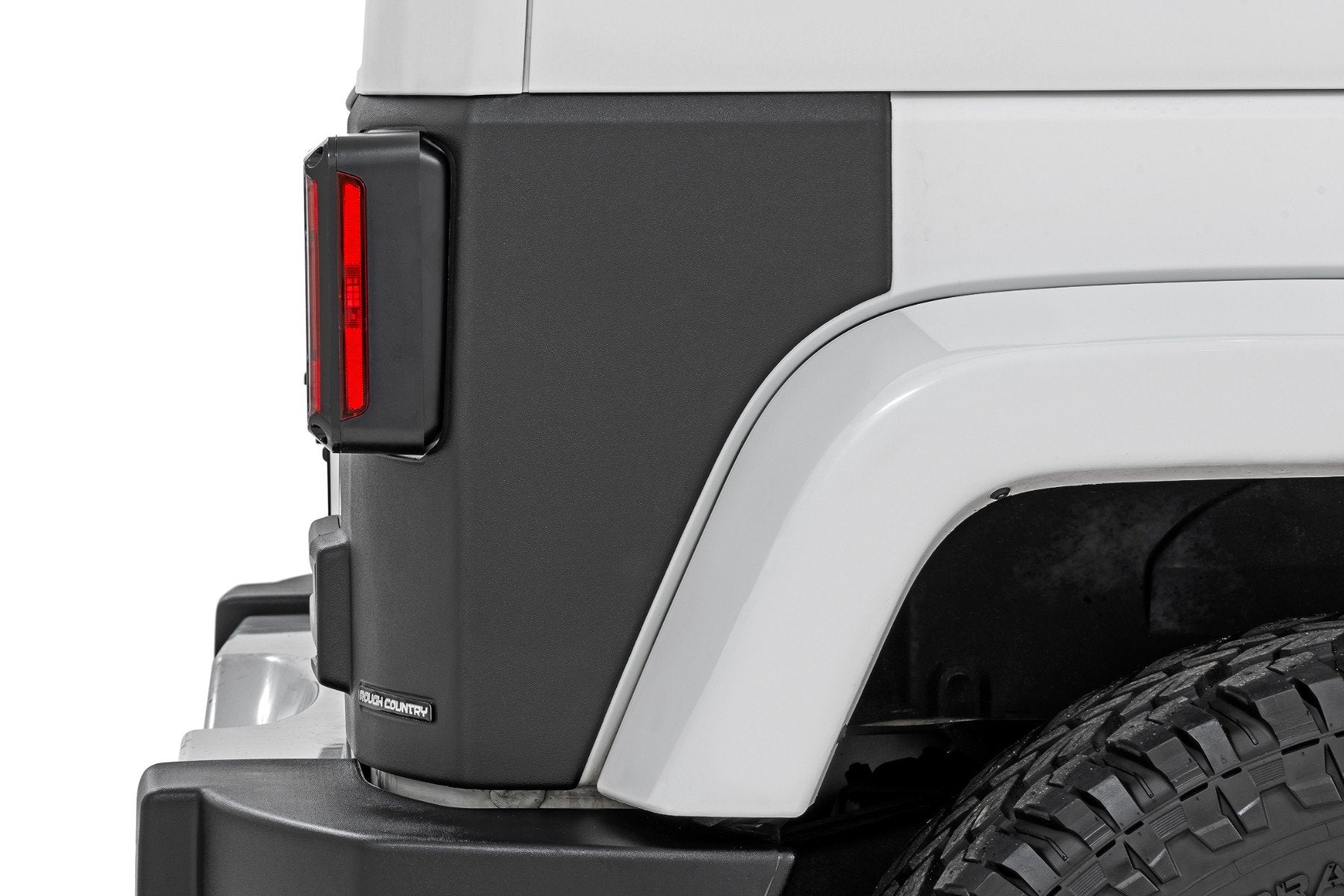 Trail Cladding Rear Corners Jeep Wrangler JK 07-18 TC13022