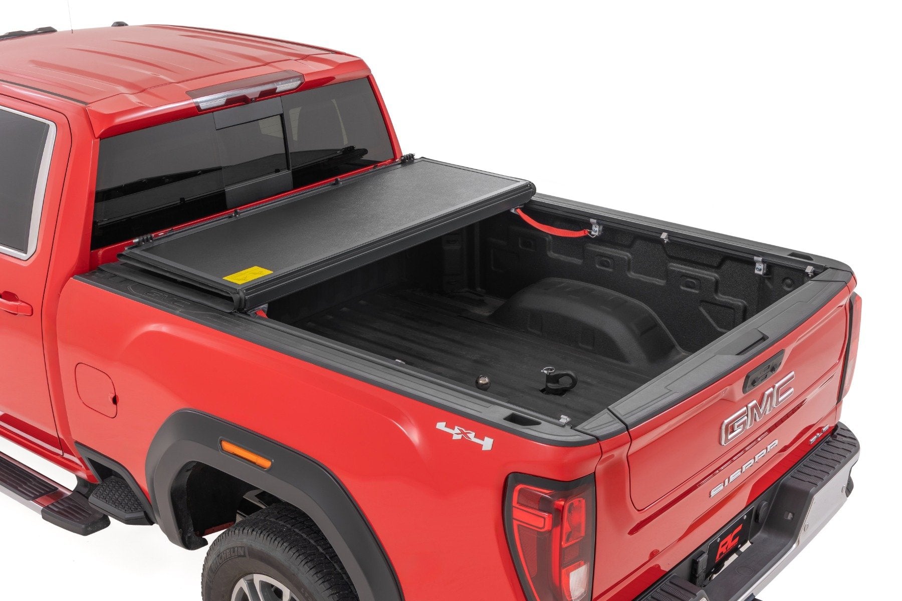 Rough Country Hard Bed Cover 6'9" Bed Rail Caps Chevy/GMC 2500HD/3500HD 20-24 47120651B