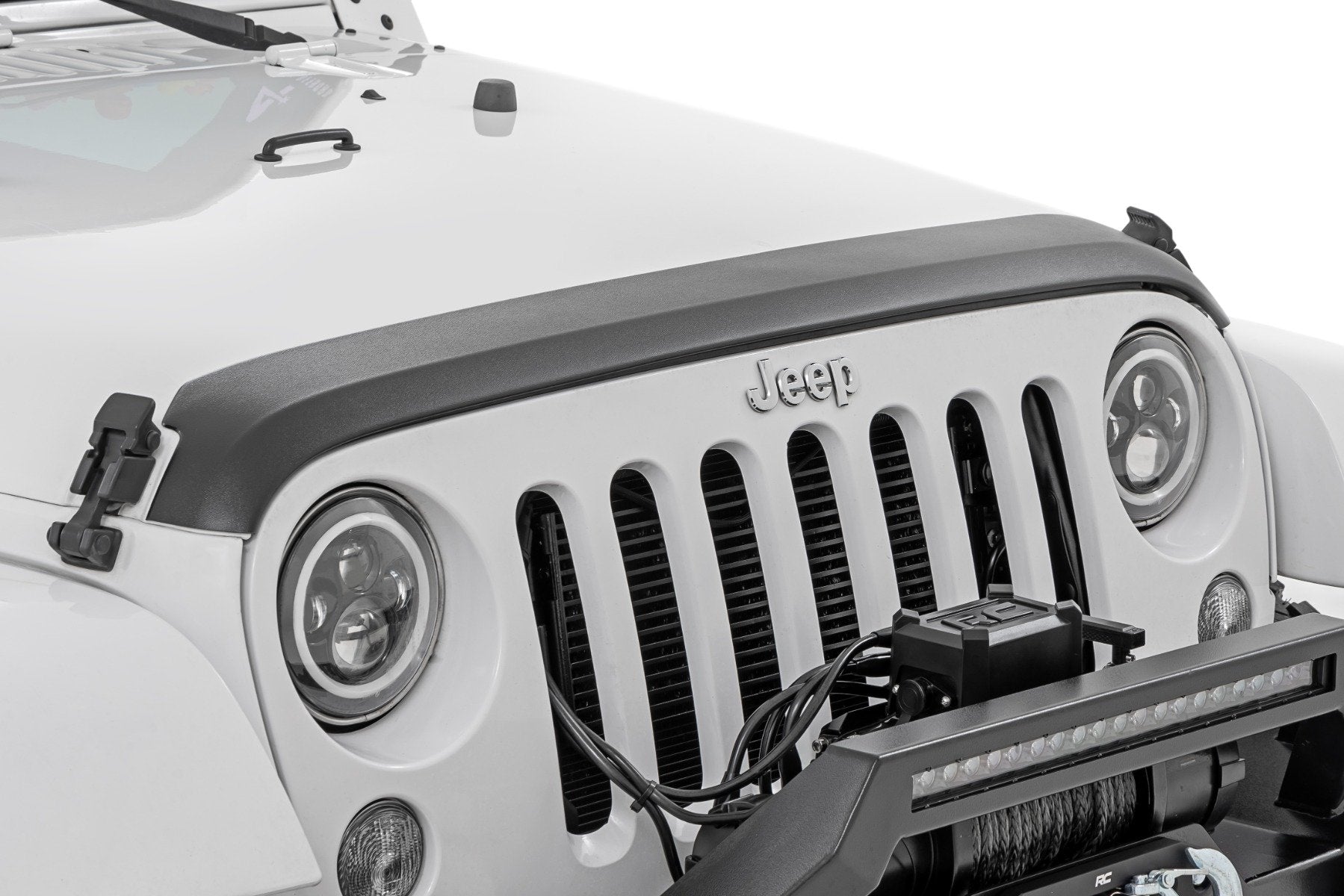 Trail Cladding Hood Protector Jeep Wrangler JK 07-18 TC105200