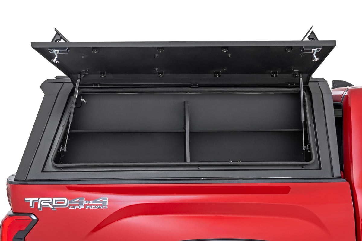 Rough Country Bed Cap Side Shelf Storage Bin Passenger for Toyota Tundra 22-26 734085