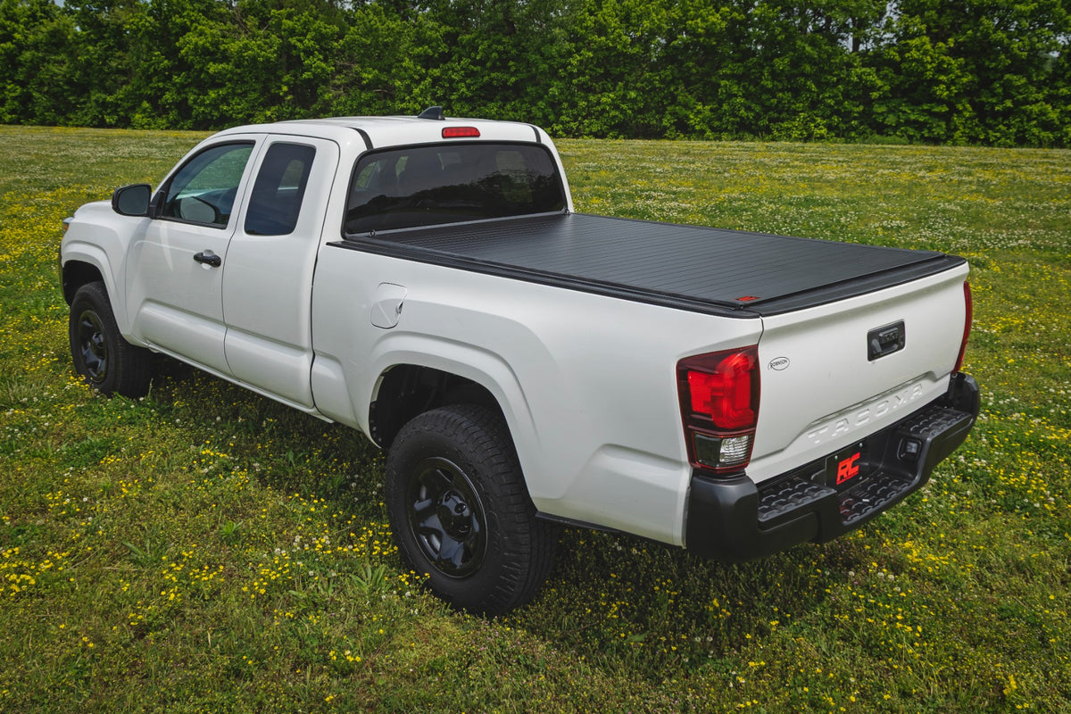 Rough Country Hard Roll Up Bed Cover 6' Bed for Toyota Tacoma 2WD/4WD 2016-2023 50420600