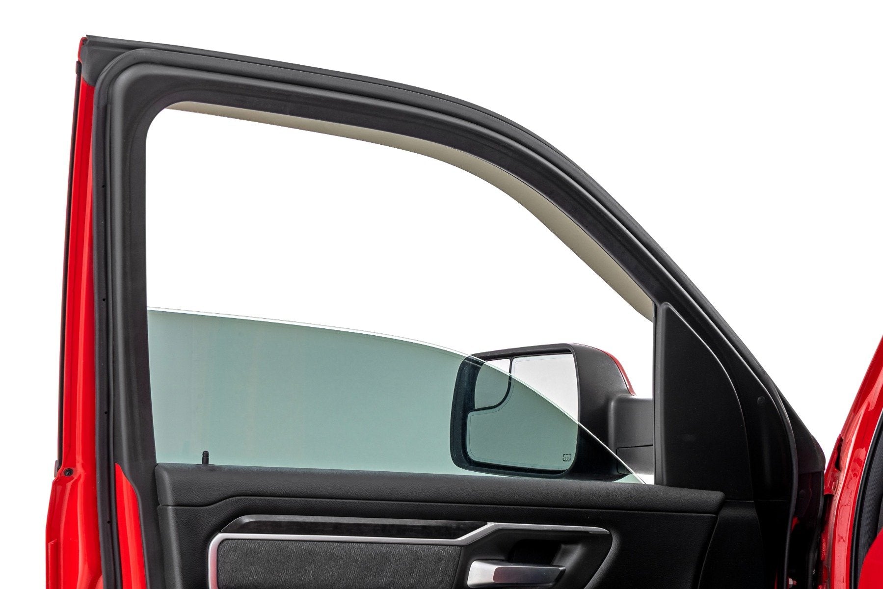 Rough Country Side Window Deflectors | Tape On Rain Guard | for Ram 1500 (19-26)/1500 TRX (21-24) 941924