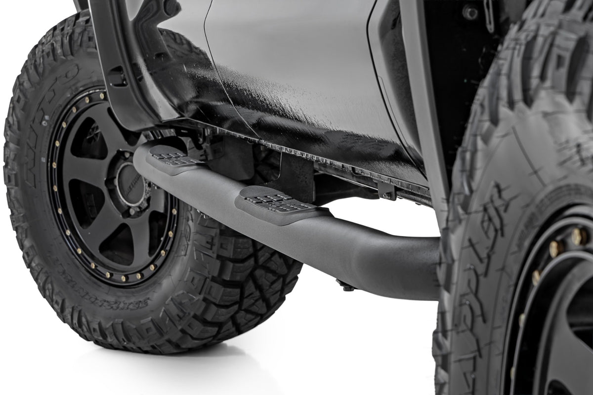 Rough Country Nerf Steps | 3" Tube | CrewMax | for Toyota Tundra (2007-2021) 43008