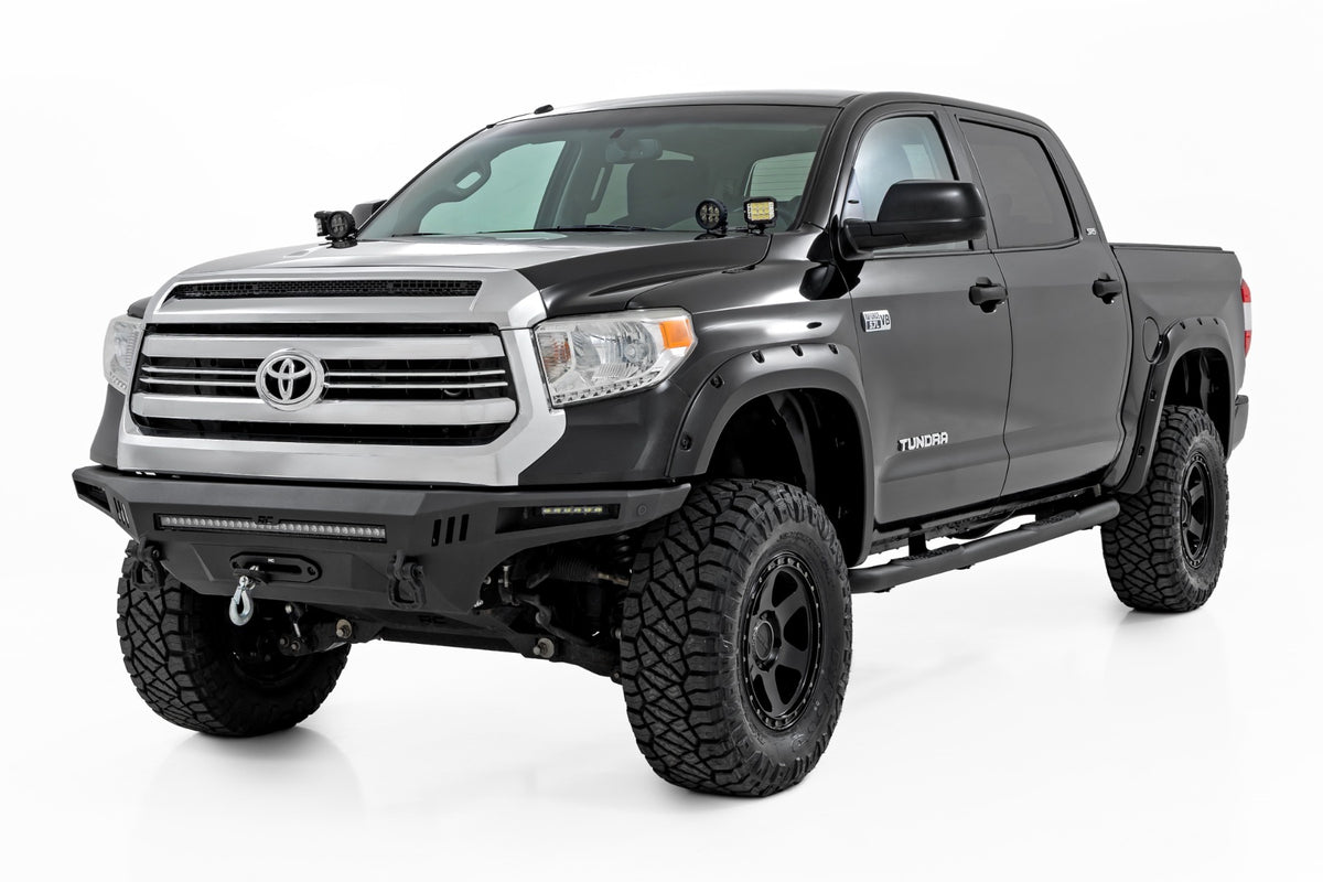 Rough Country Nerf Steps | 3" Tube | CrewMax | for Toyota Tundra (2007-2021) 43008