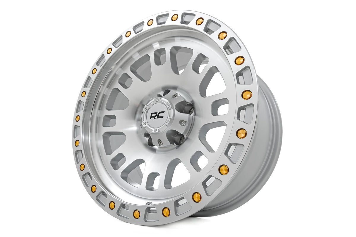Rough Country 82 Series Wheel | One-Piece | Full Machined | 17x9 | 6x5.5 | -12mm 82170912CA