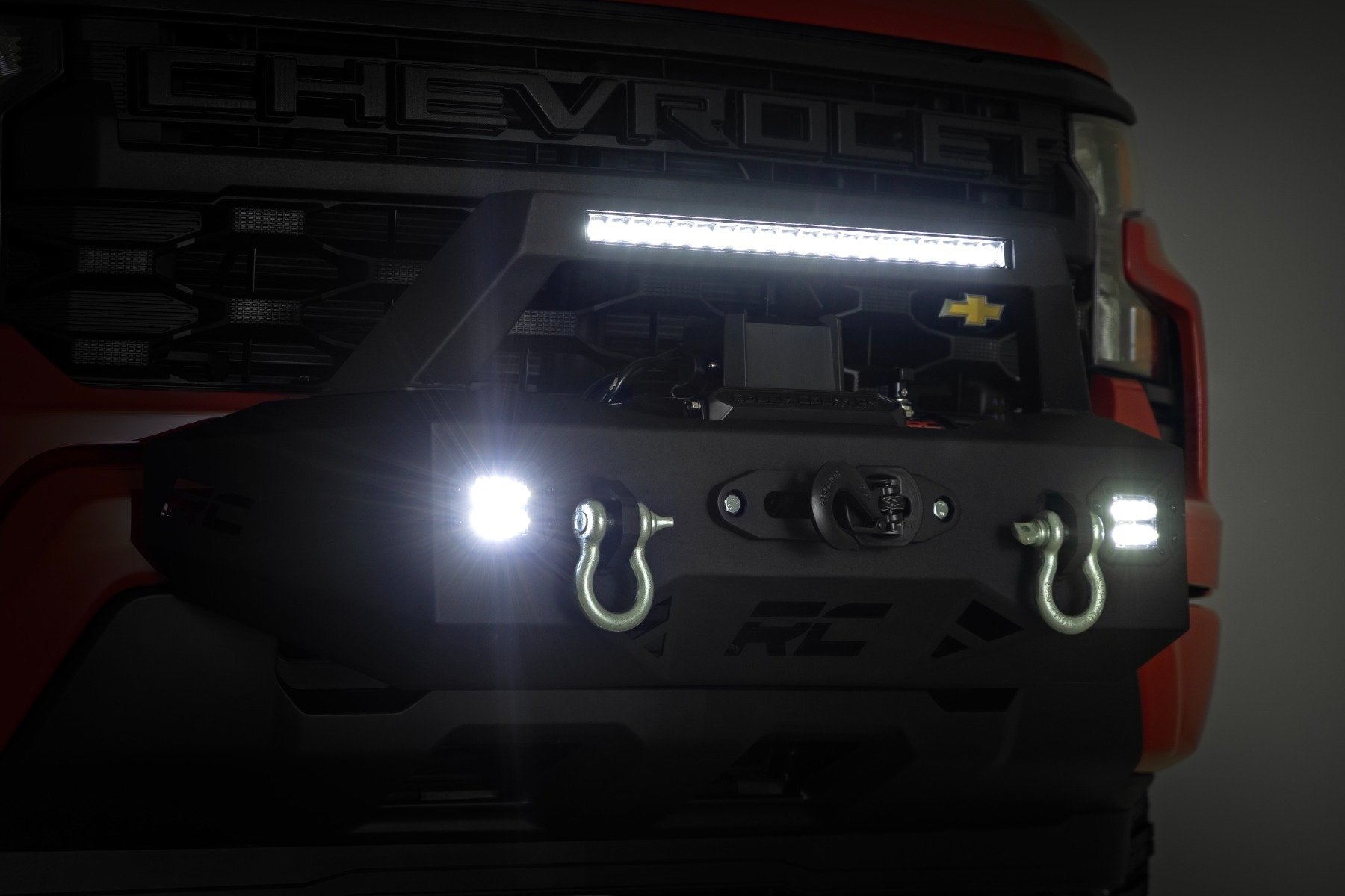 Rough Country EXO Winch Mount Kit | Chevy Silverado 1500 2WD/4WD (2019-2026) 10814
