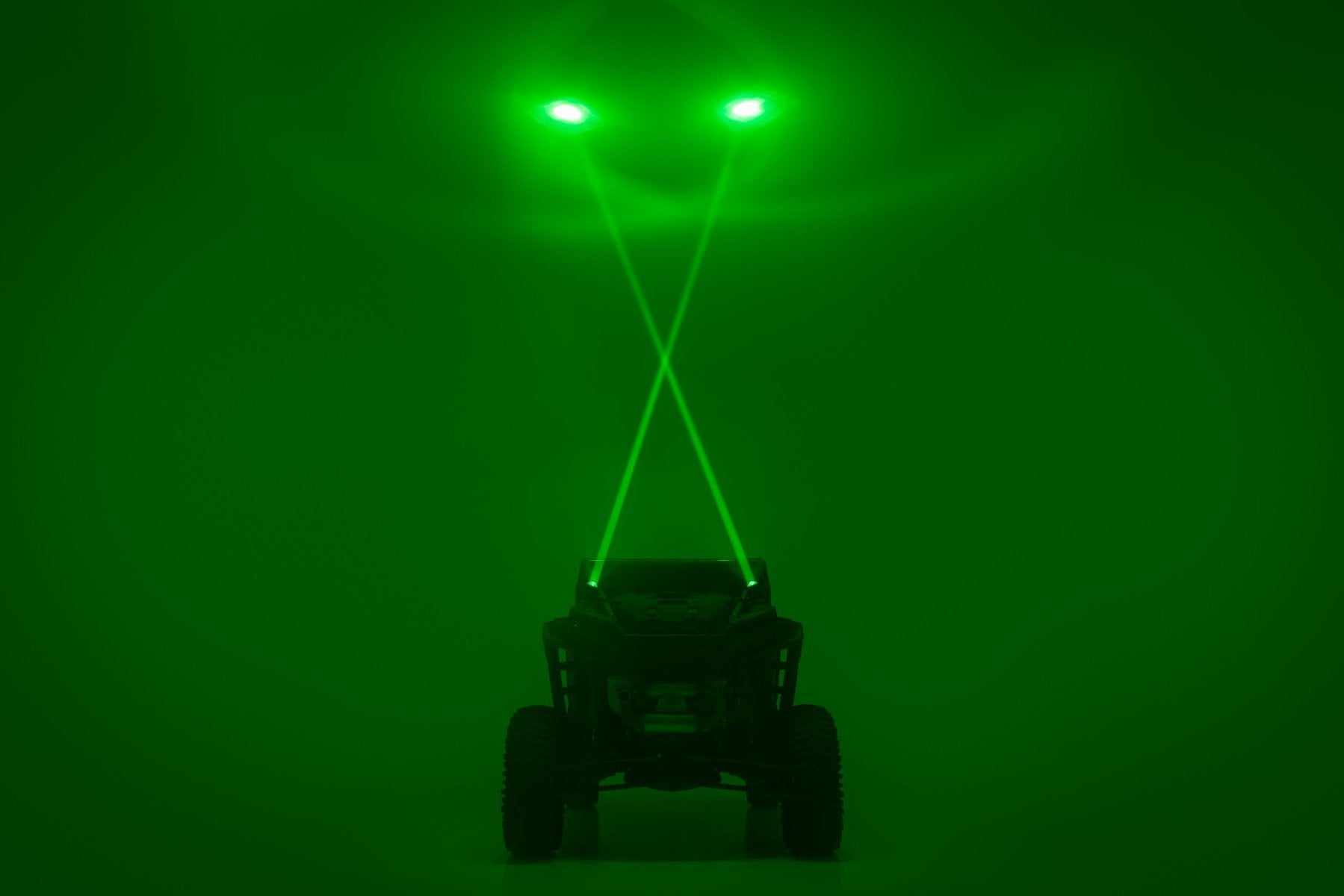 Rough Country Laser Whip Light Kit RGBW 2400 Lumens Pair 78880