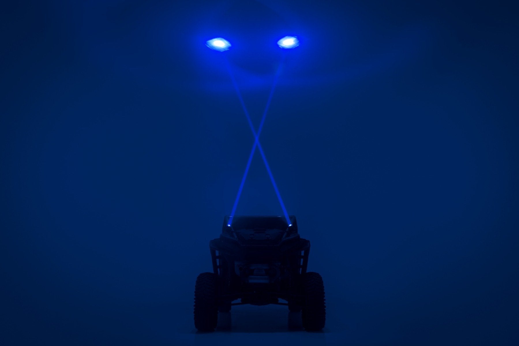 Rough Country Laser Whip Light Kit RGBW 2400 Lumens Pair 78880
