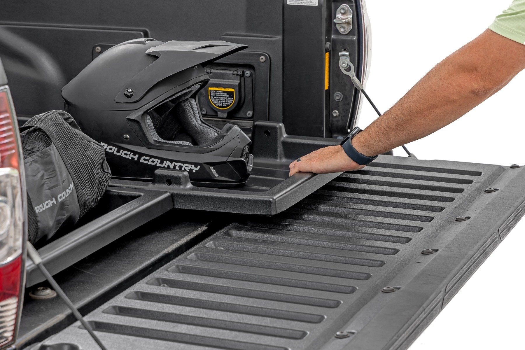 Rough Country Truck Bed Cargo Storage Tray | Easy Access | Fits Mid-Sized Trucks 10210