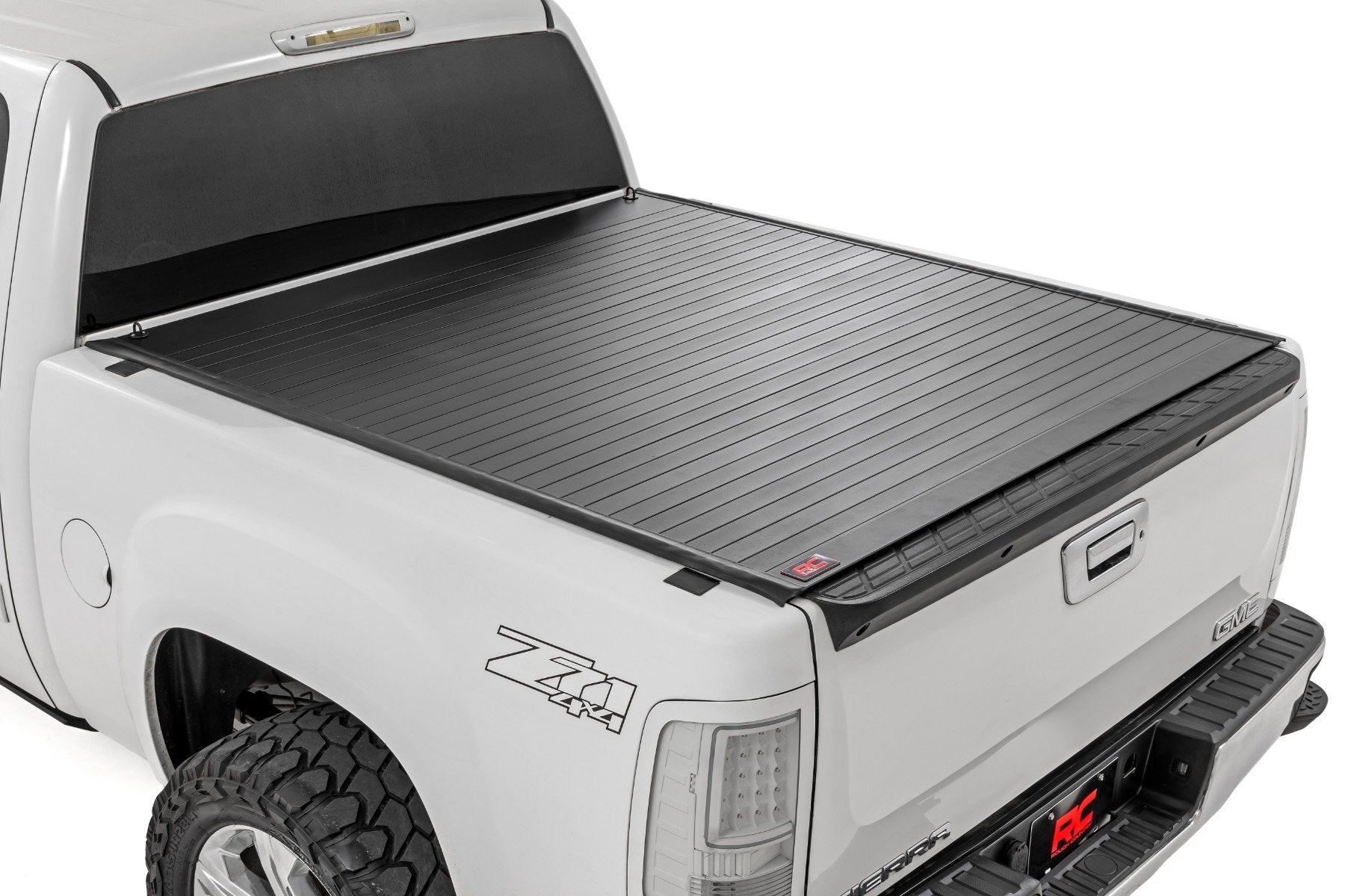 Rough Country Hard Roll Up Bed Cover | 5'9" Bed | Chevy/GMC Sierra/Silverado 1500 (07-13)