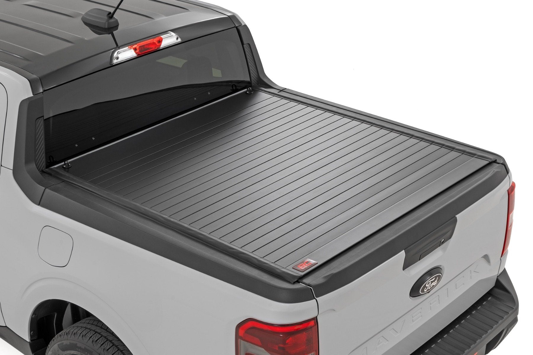 Rough Country Hard Roll Up Bed Cover | 4'6" Bed | for Ford Maverick 2WD/4WD (2022-2026)
