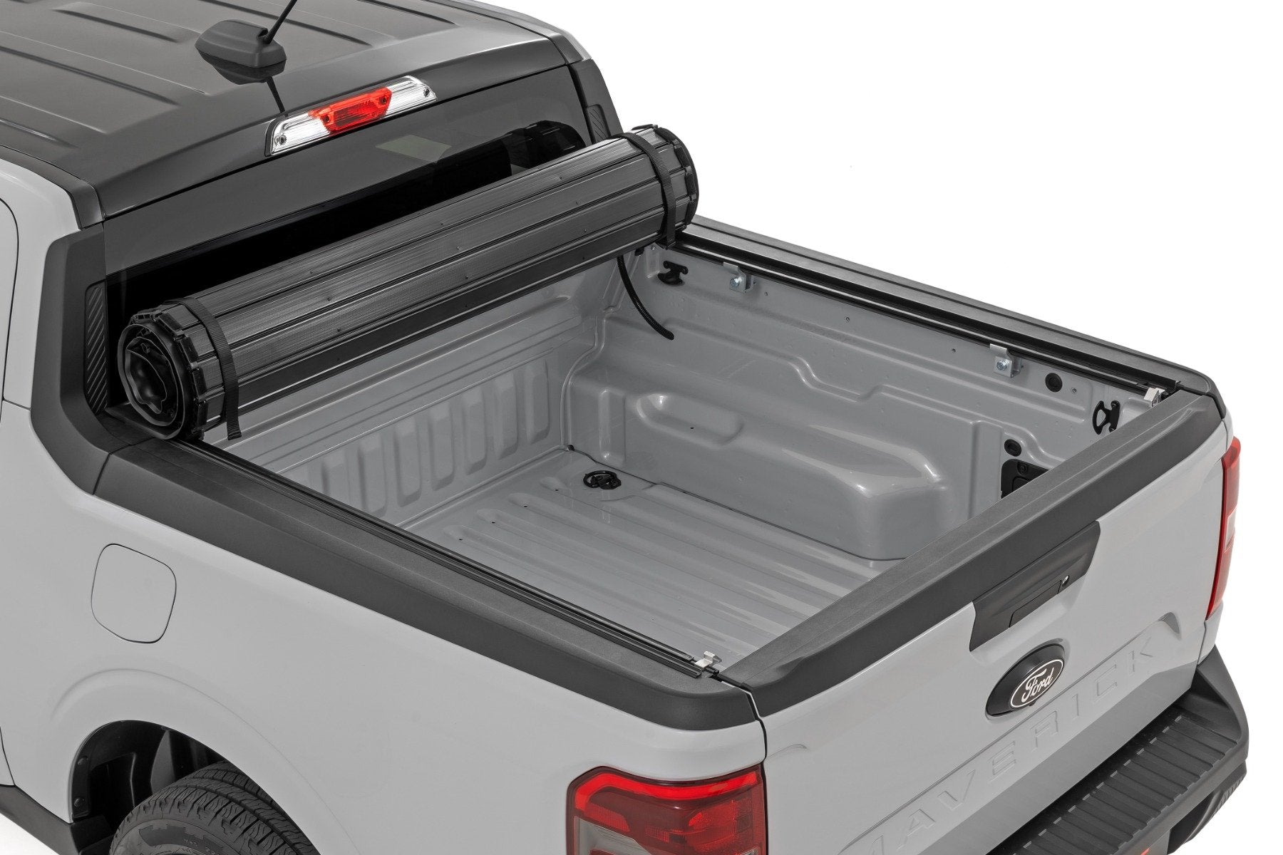 Rough Country Hard Roll Up Bed Cover | 4'6" Bed | for Ford Maverick 2WD/4WD (2022-2026) 50214500